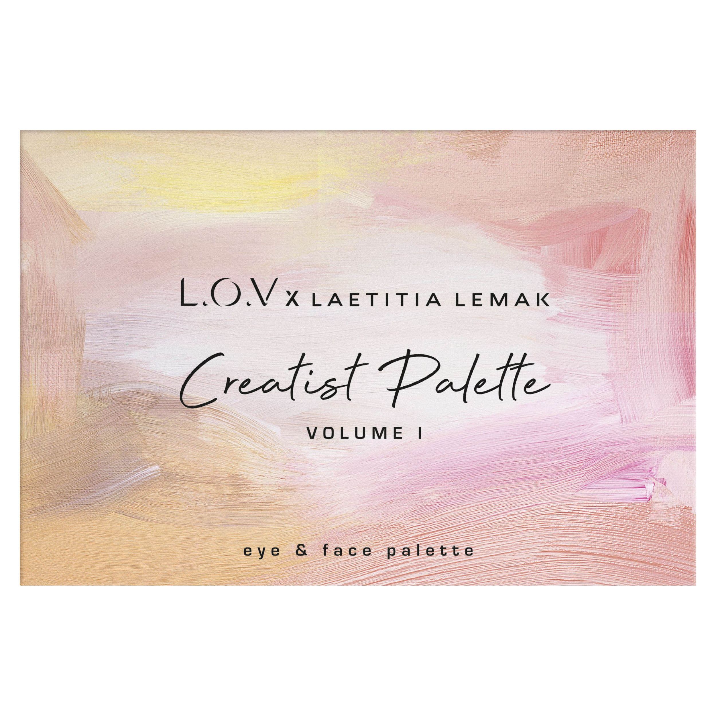 Make-Up Palette - L.O.V x Laetitia Lemak - Creatist Palette - Eye & Face Palette