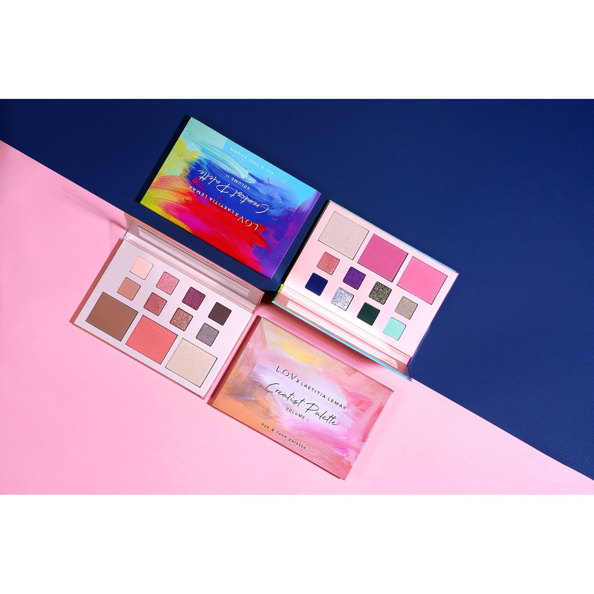 Make-Up Palette - L.O.V x Laetitia Lemak - Creatist Palette - Eye & Face Palette Make-Up Palette - L.O.V x Laetitia Lemak - Creatist Palette - Eye & Face Palette