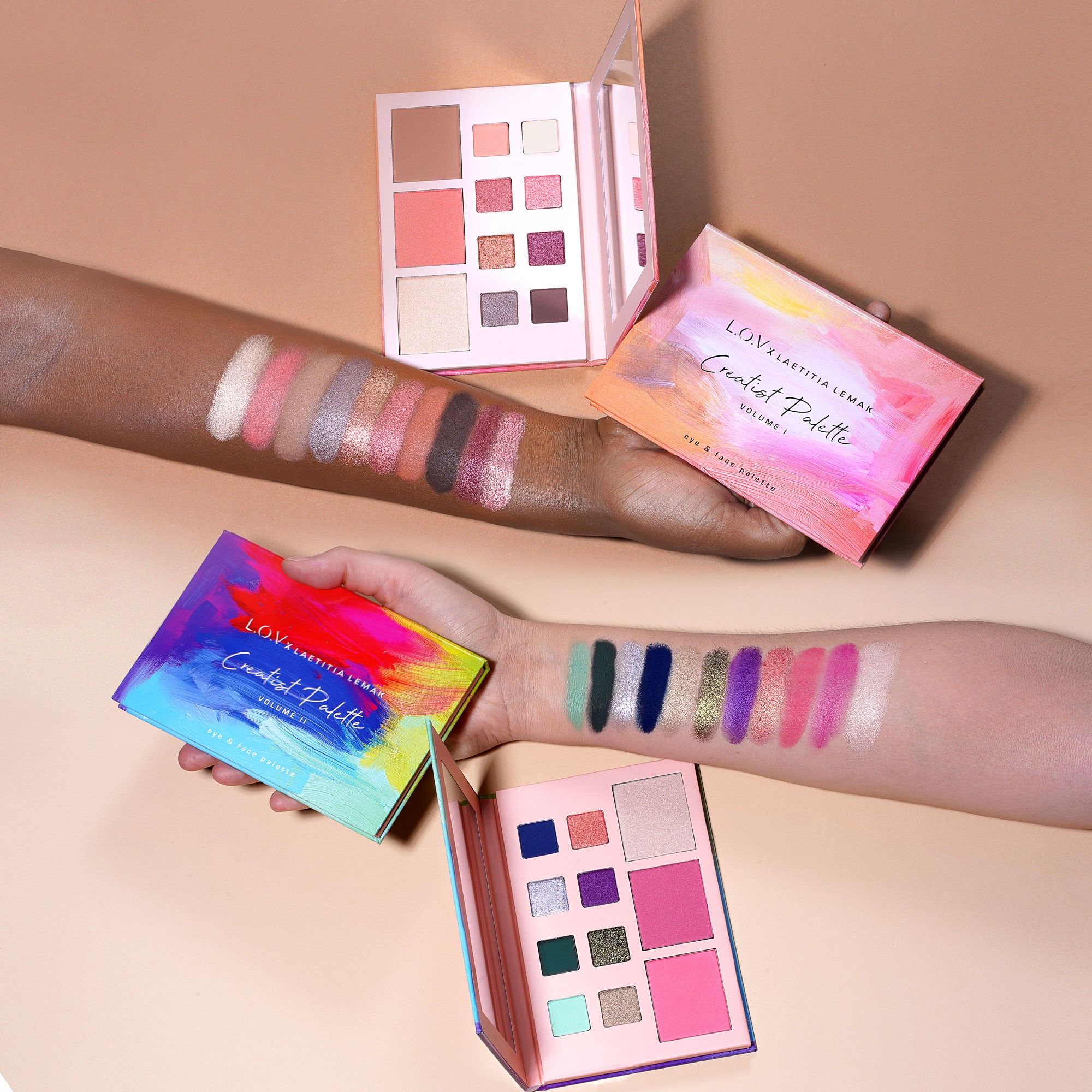 Make-Up Palette - L.O.V x Laetitia Lemak - Creatist Palette - Eye & Face Palette Make-Up Palette - L.O.V x Laetitia Lemak - Creatist Palette - Eye & Face Palette