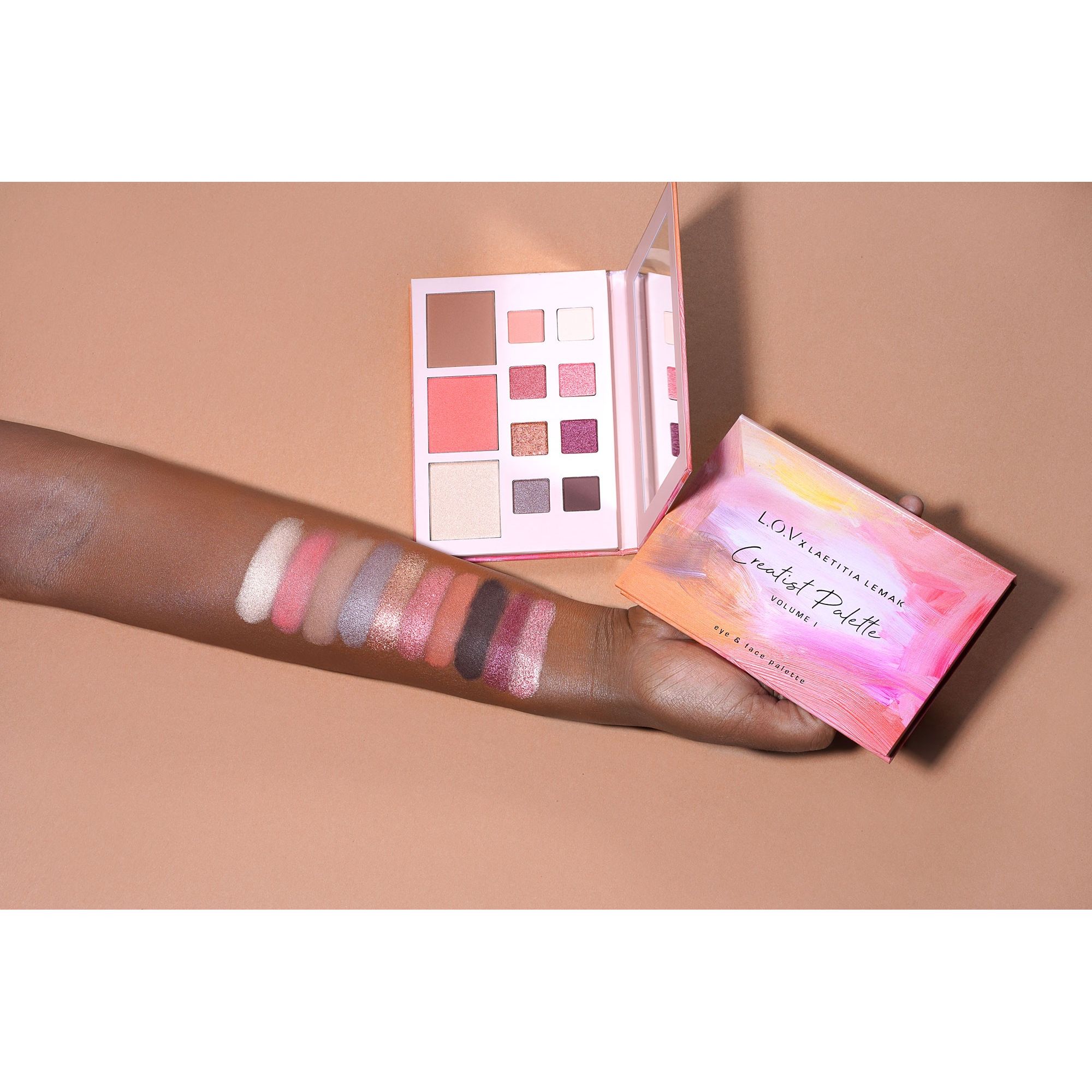Make-Up Palette - L.O.V x Laetitia Lemak - Creatist Palette - Eye & Face Palette Make-Up Palette - L.O.V x Laetitia Lemak - Creatist Palette - Eye & Face Palette