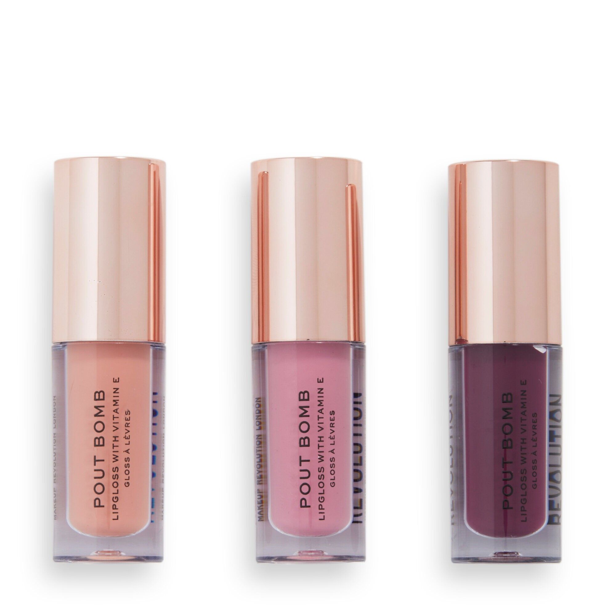 Pout Bomb Mini Collection Lipgloss Trio Pout Bomb Mini Collection Lipgloss Trio
