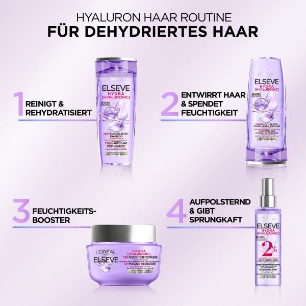 Elseve - Hydra Hyaluronic Aufpolsterndes Serum -- Haarserum Elseve - Hydra Hyaluronic Aufpolsterndes Serum -- Haarserum