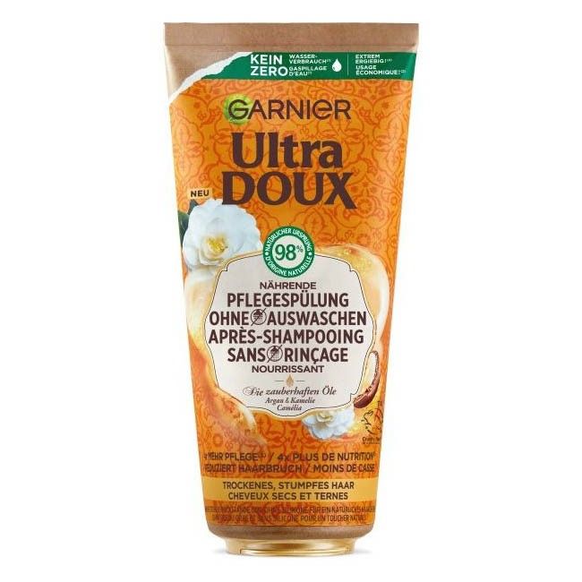 Ultra Doux Conditioner - Nährende Pflegespülung Ohne Auswaschen - Argan & Kamelie Ultra Doux Conditioner - Nährende Pflegespülung Ohne Auswaschen - Argan & Kamelie