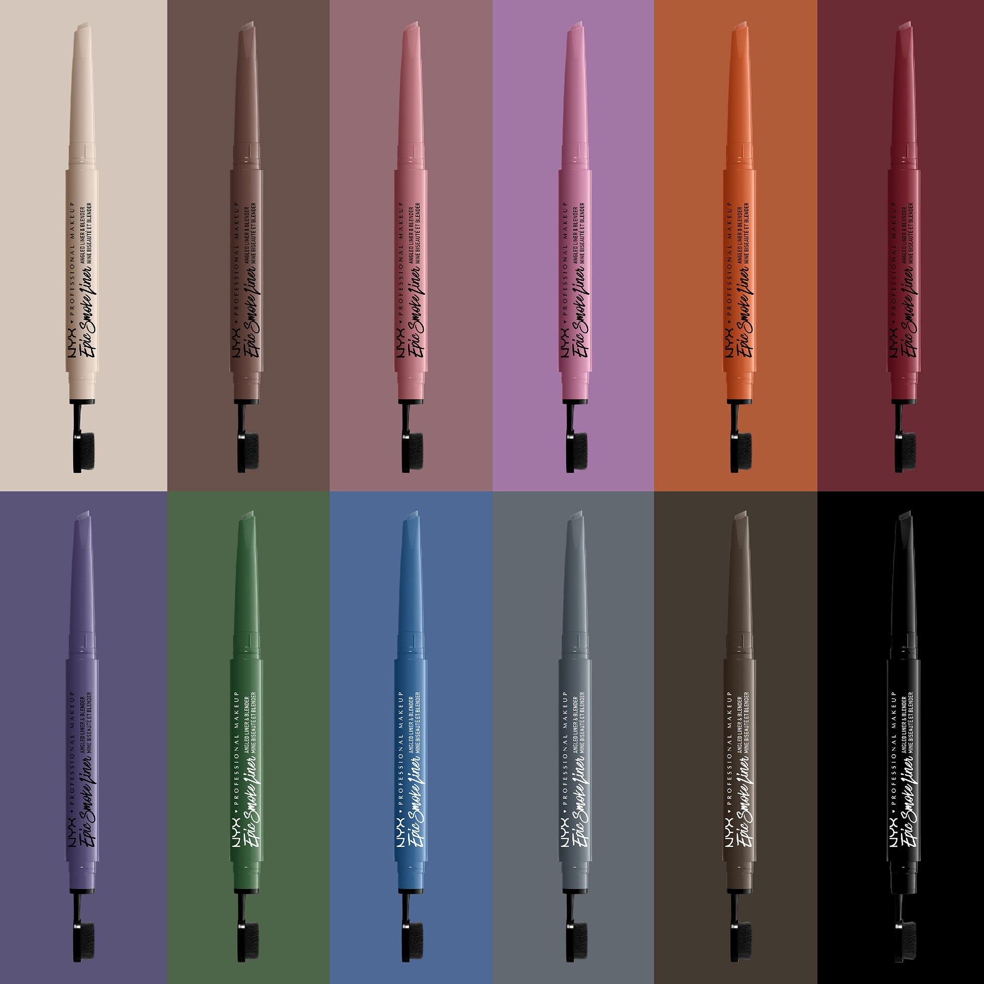 Crayon Eye-Liner - Epic Smoke Liner - Angled Liner & Blender