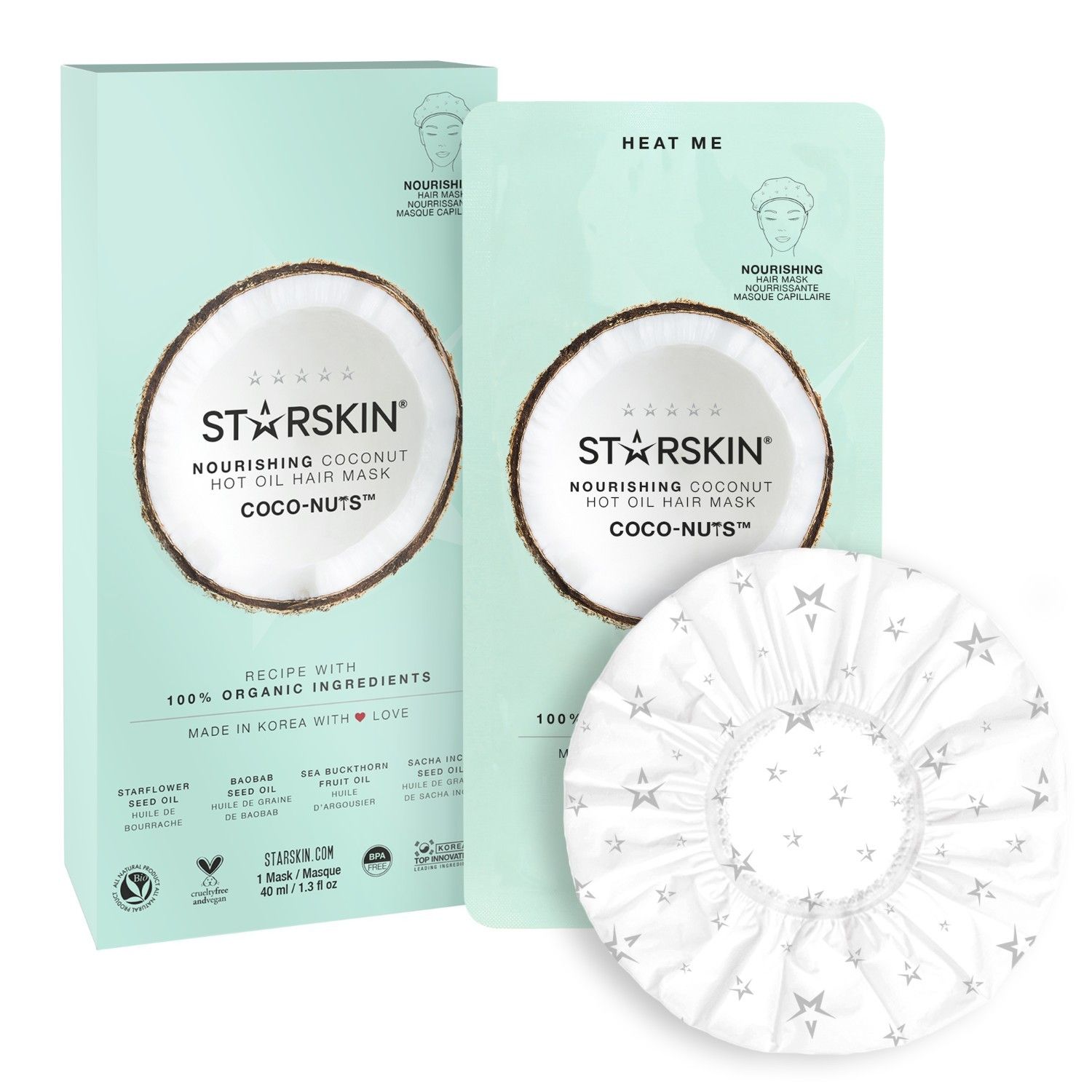 Coco-Nuts - Nourishing Coconut Hot Oil Hair Mask -- Haarmaske Coco-Nuts - Nourishing Coconut Hot Oil Hair Mask -- Haarmaske