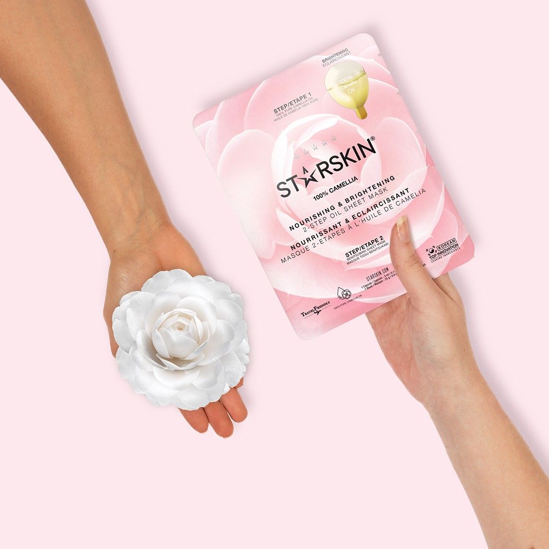 100 % Camellia - Nourishing & Brightening 2-Step Oil Sheet Mask 100 % Camellia - Nourishing & Brightening 2-Step Oil Sheet Mask