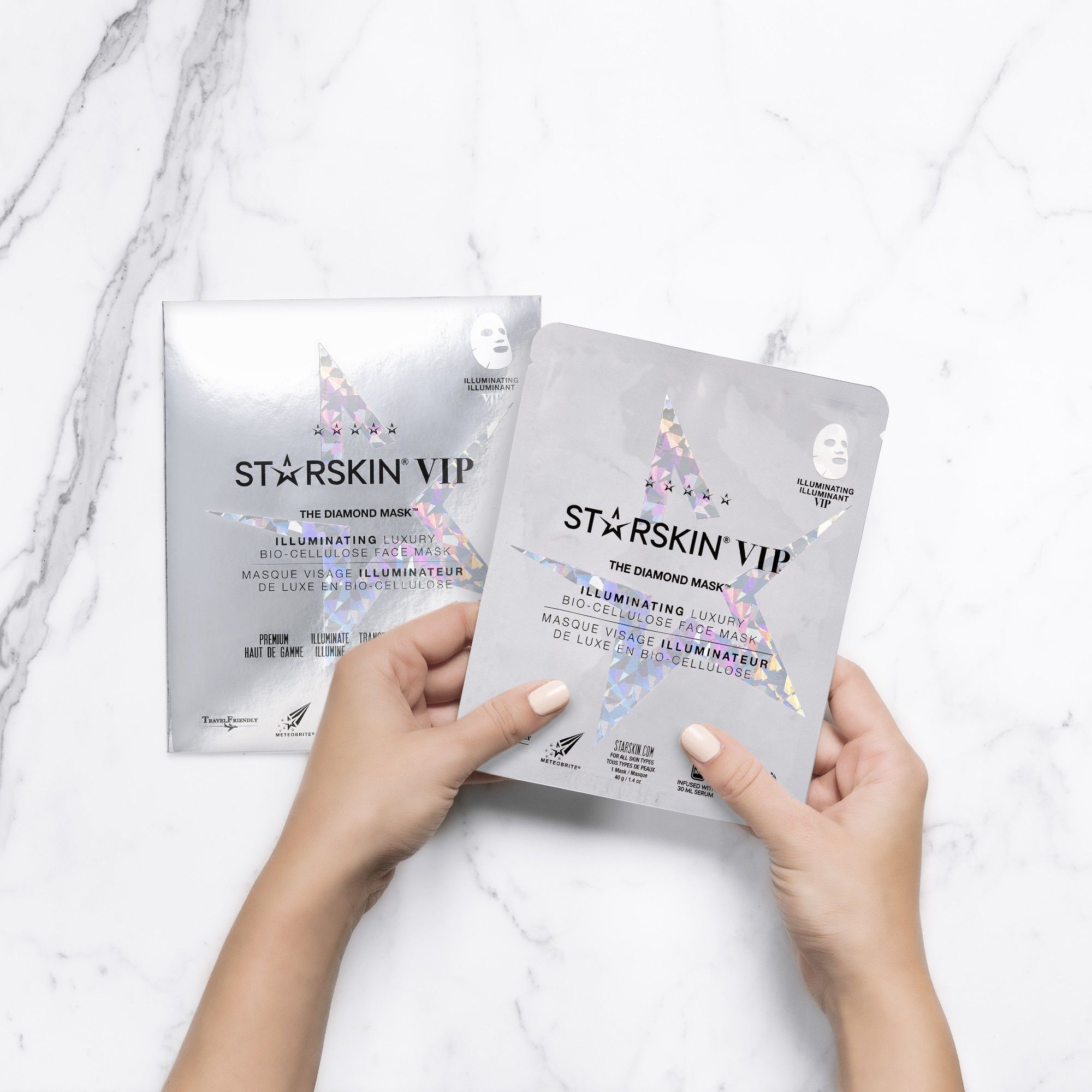 VIP The Diamond Mask - Illuminating Luxury Bio-Cellulose Face Mask VIP The Diamond Mask - Illuminating Luxury Bio-Cellulose Face Mask