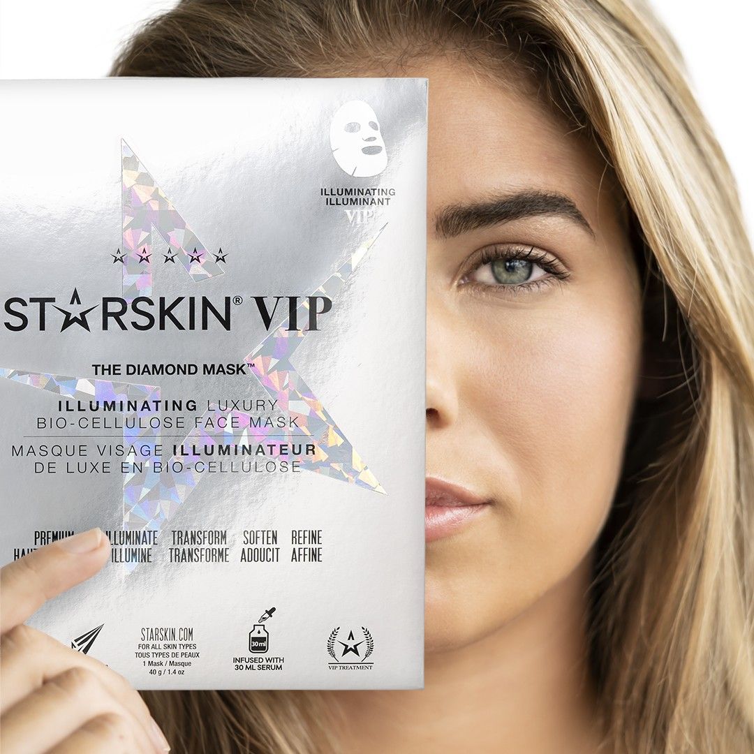 VIP The Diamond Mask - Illuminating Luxury Bio-Cellulose Face Mask VIP The Diamond Mask - Illuminating Luxury Bio-Cellulose Face Mask