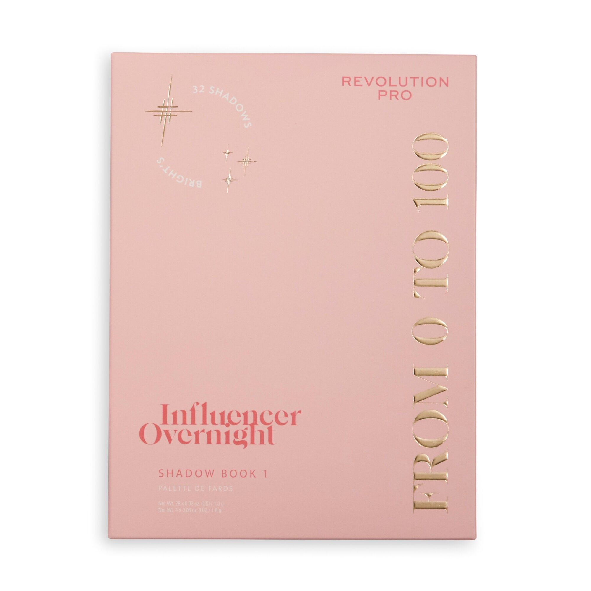 Revolution Pro x Influencer Overnight Shadow Palette Revolution Pro x Influencer Overnight Shadow Palette
