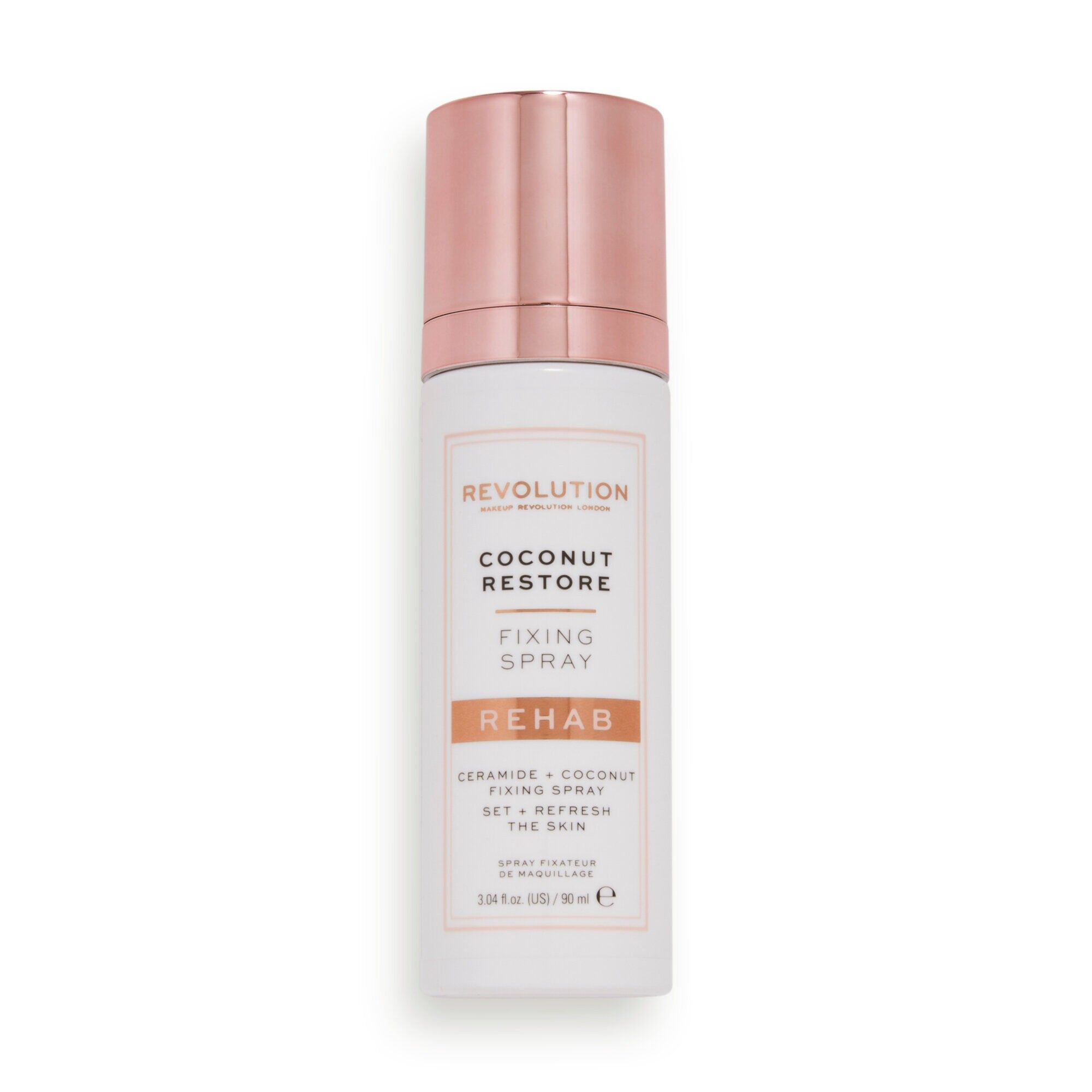 Rehab Makeup Revolution Rehab Coconut Restore Fixing Spray -- Make-Up Fixierspray Rehab Makeup Revolution Rehab Coconut Restore Fixing Spray -- Make-Up Fixierspray