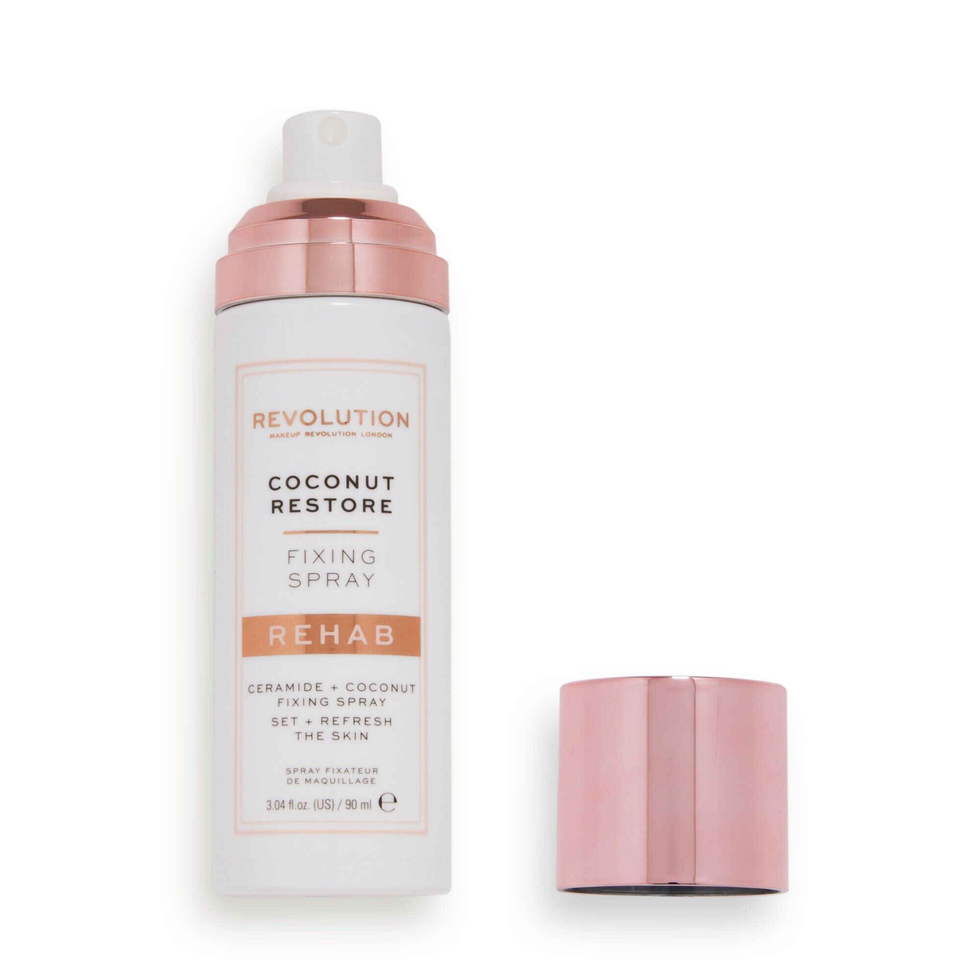 Rehab Makeup Revolution Rehab Coconut Restore Fixing Spray -- Make-Up Fixierspray Rehab Makeup Revolution Rehab Coconut Restore Fixing Spray -- Make-Up Fixierspray