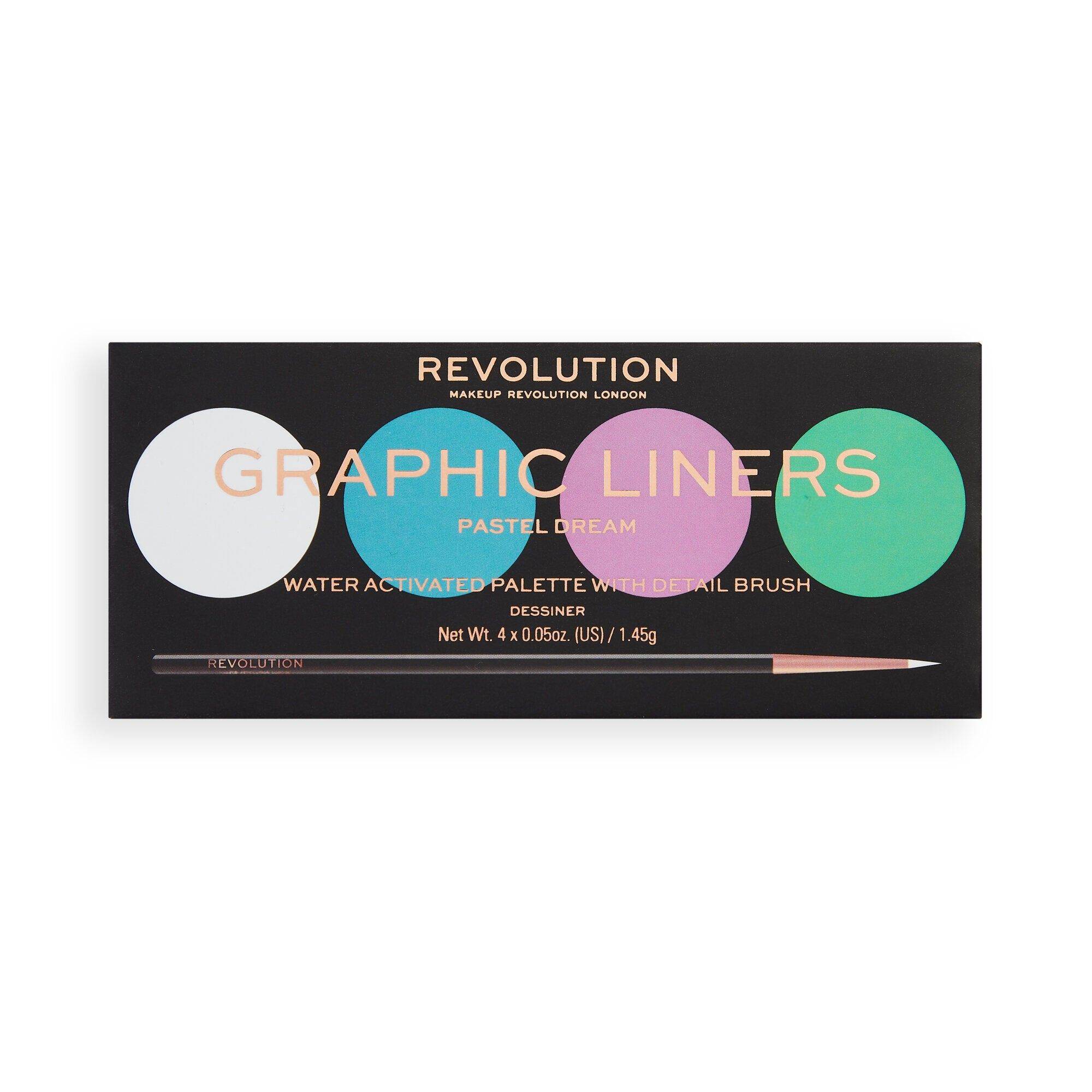 Eyeliner Palette - Graphic Liners - Water Activated Palette