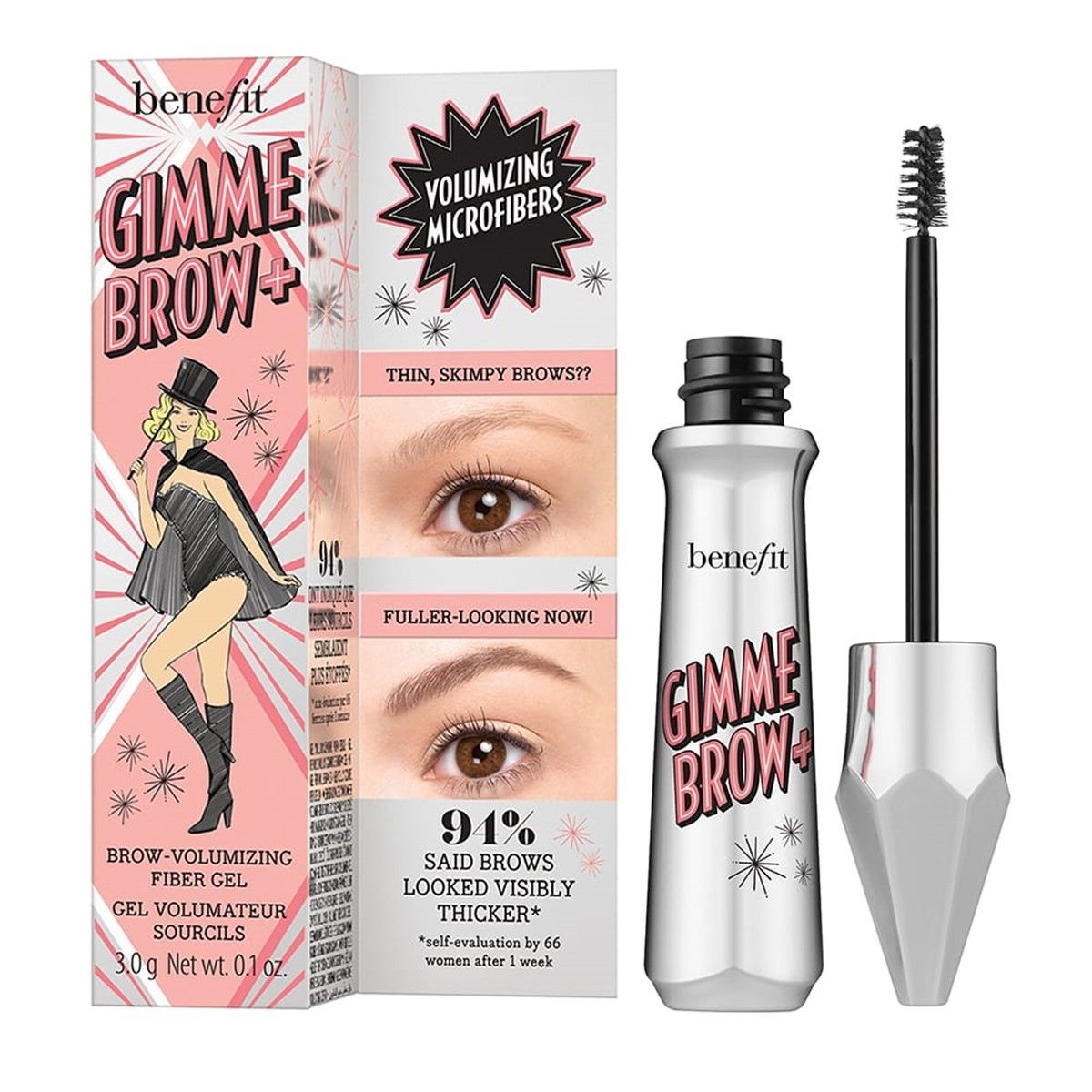 Gimme Brow+ - Brow-Volumizing Fiber Gel Gimme Brow+ - Brow-Volumizing Fiber Gel