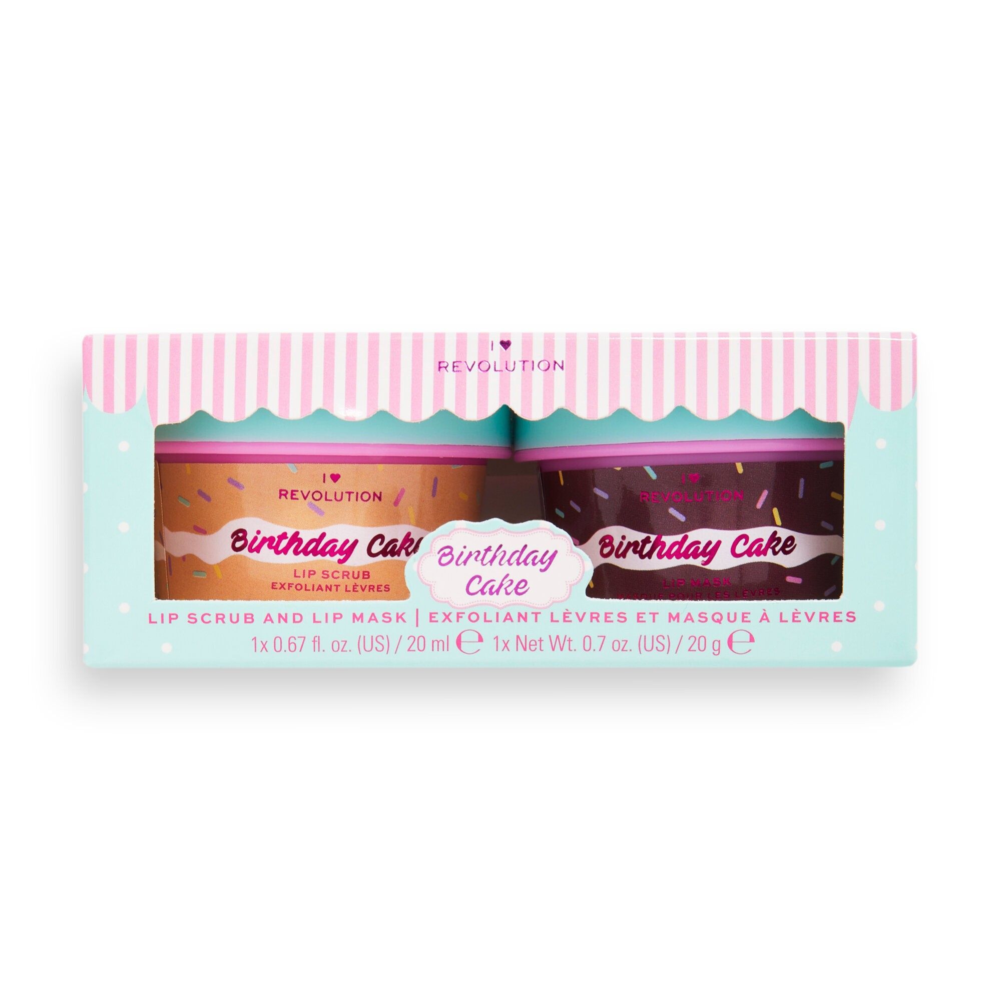 Birthday Cake Lip Scrub & Lip Mask -- Lippenbalsam & Lippenpeeling Birthday Cake Lip Scrub & Lip Mask -- Lippenbalsam & Lippenpeeling