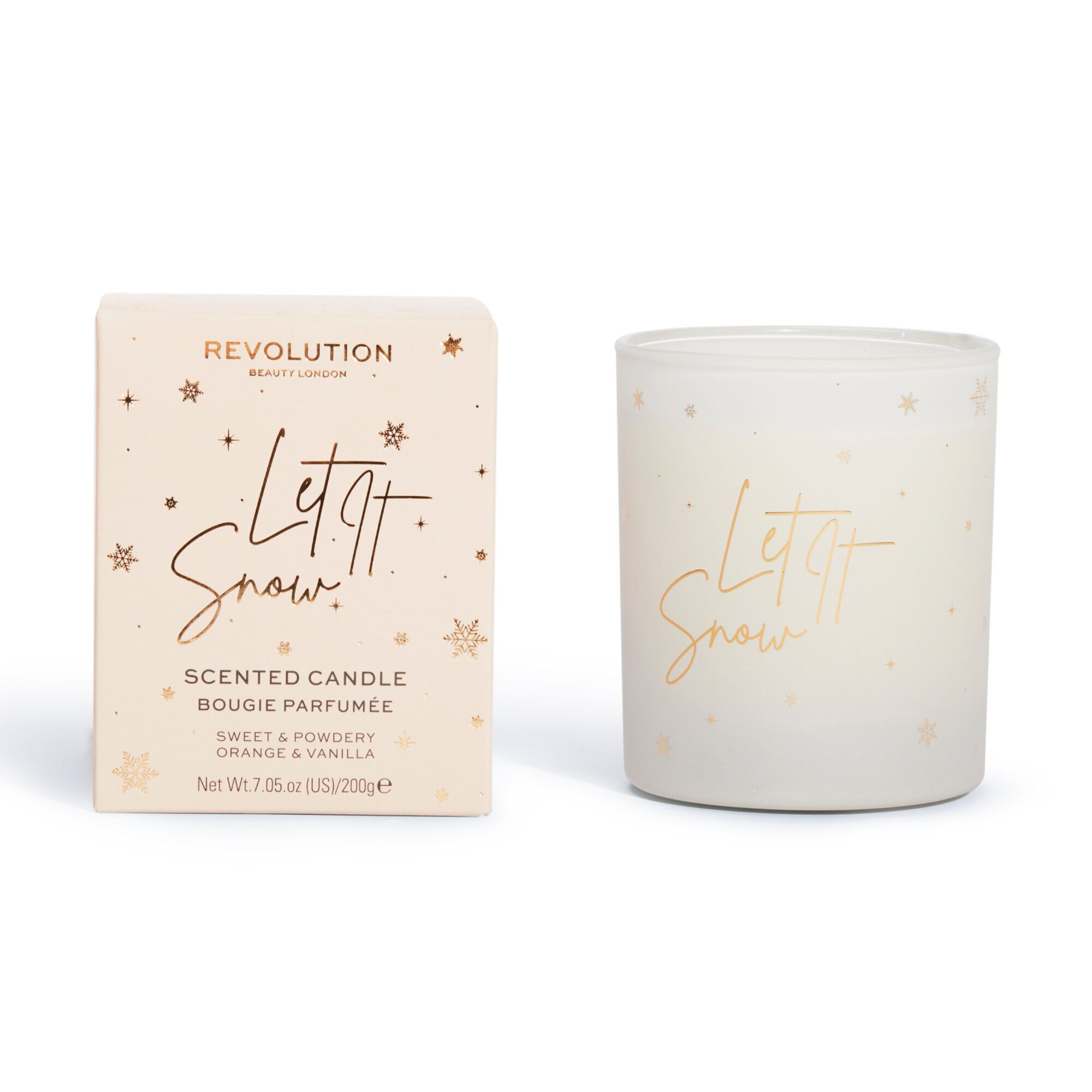 Scented Candle - Let It Snow 