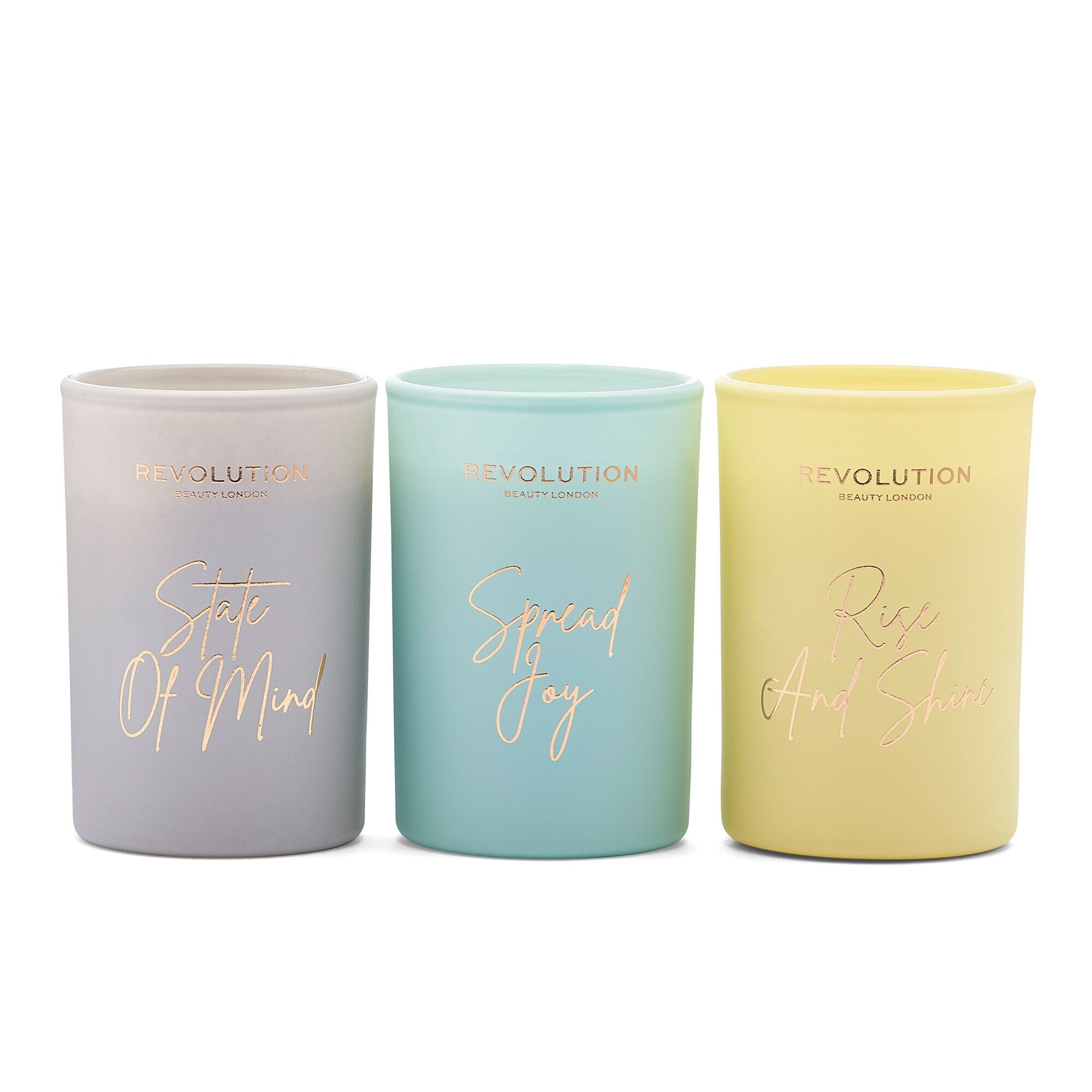 Mini Bougies Parfumées - Grounded Collection - Mini Scented Candle Trio