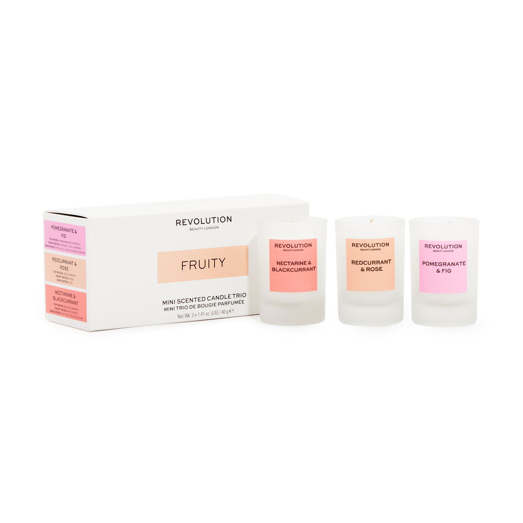 Fruity Mini Scented Candle Trio -- Mini Duftkerzen-Set Fruity Mini Scented Candle Trio -- Mini Duftkerzen-Set