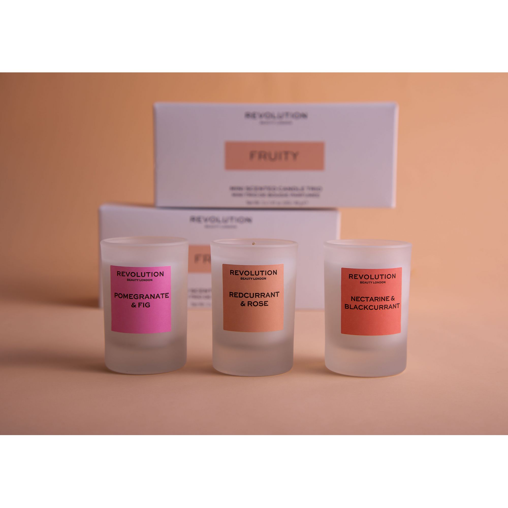 Fruity Mini Scented Candle Trio -- Mini Duftkerzen-Set Fruity Mini Scented Candle Trio -- Mini Duftkerzen-Set