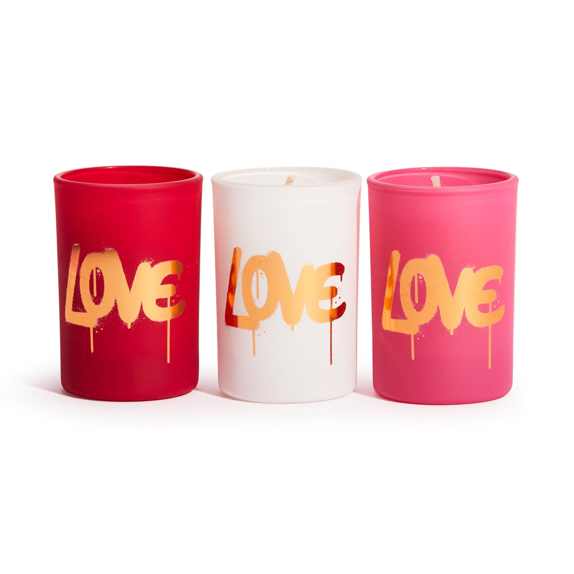 Love Is In The Air - Mini Scented Candle Trio -- Mini Duftkerzen-Set Love Is In The Air - Mini Scented Candle Trio -- Mini Duftkerzen-Set