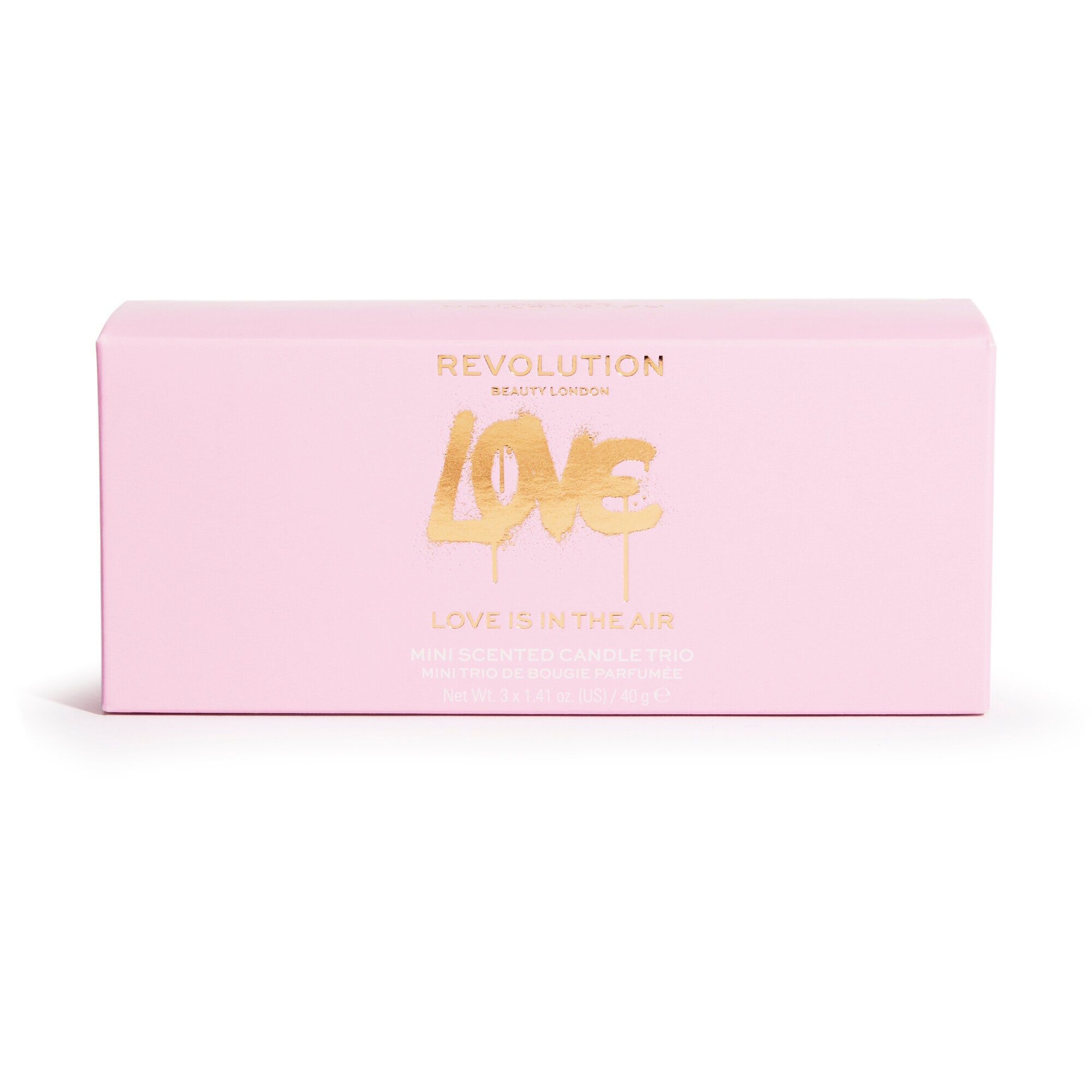 Love Is In The Air - Mini Scented Candle Trio -- Mini Duftkerzen-Set Love Is In The Air - Mini Scented Candle Trio -- Mini Duftkerzen-Set