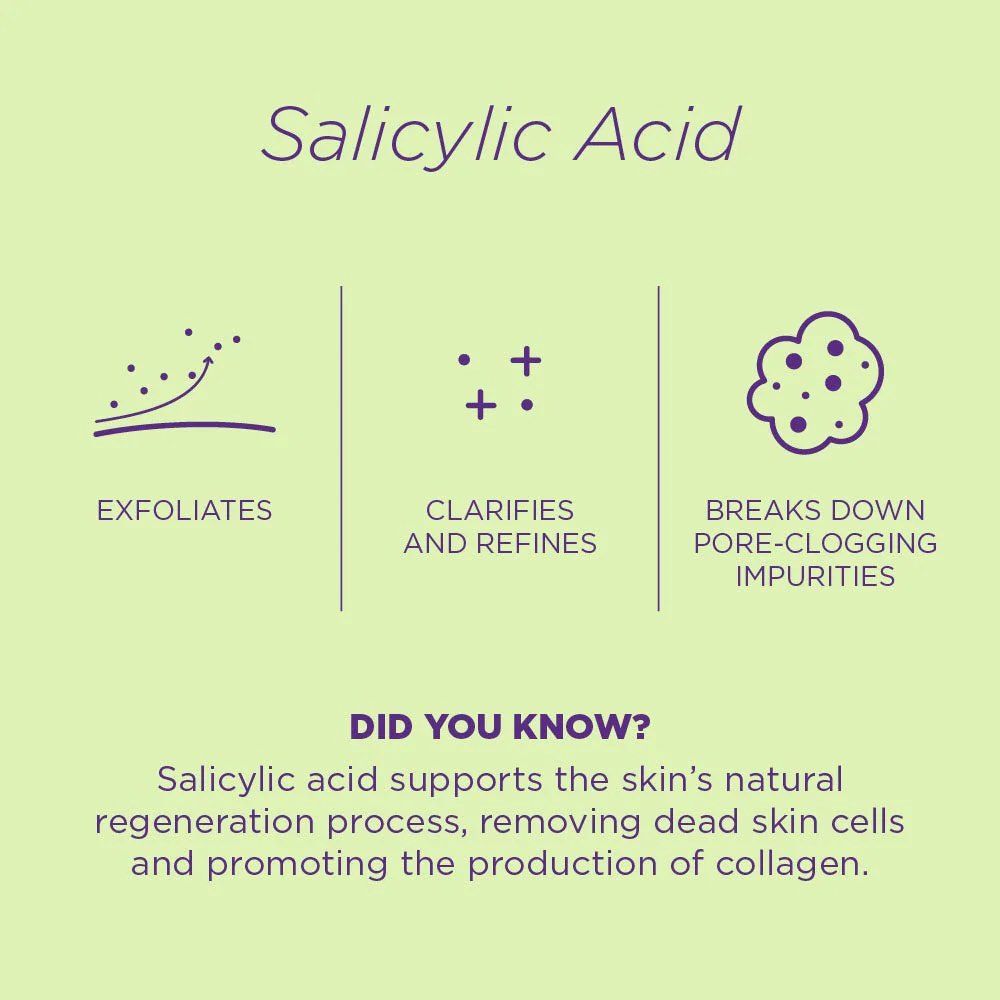 Face Mask - Spots + Blemish - Salicylic Acid Biodegradable Sheet Mask Face Mask - Spots + Blemish - Salicylic Acid Biodegradable Sheet Mask