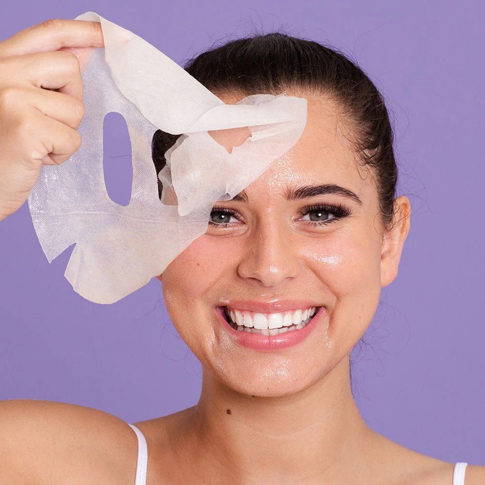 Gesichtsmaske - Vitamin C Brightening Biodegradable Sheet Mask