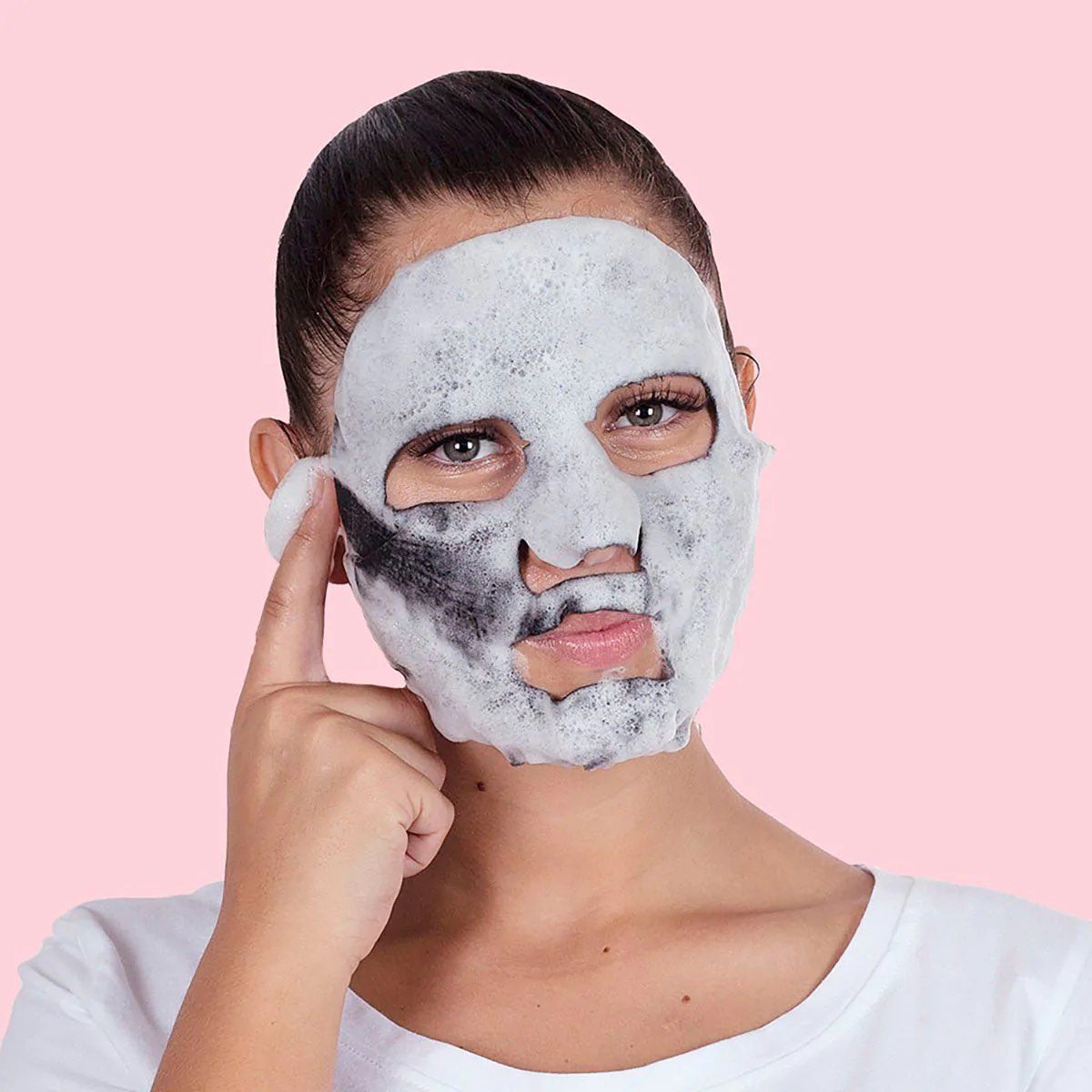Bubble Purifying + Charcoal Biodegradable Sheet Mask