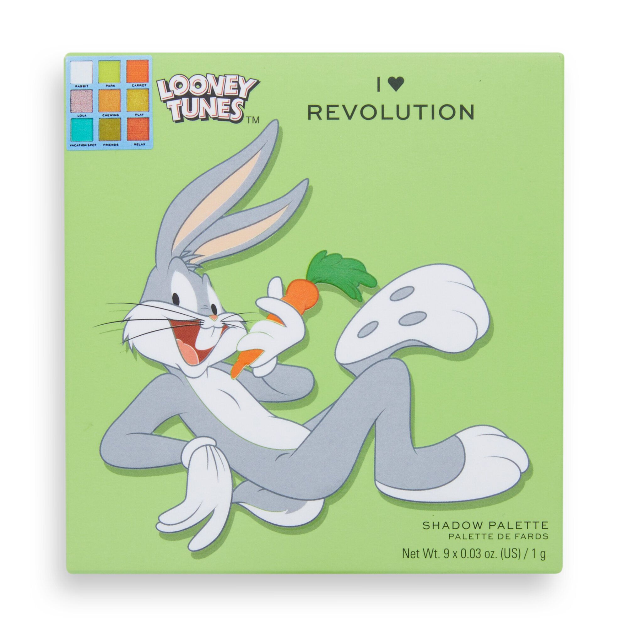 Palette de Fards à Paupières Mini - Looney Tunes x I Heart Revolution - Mini Shadow Palette 