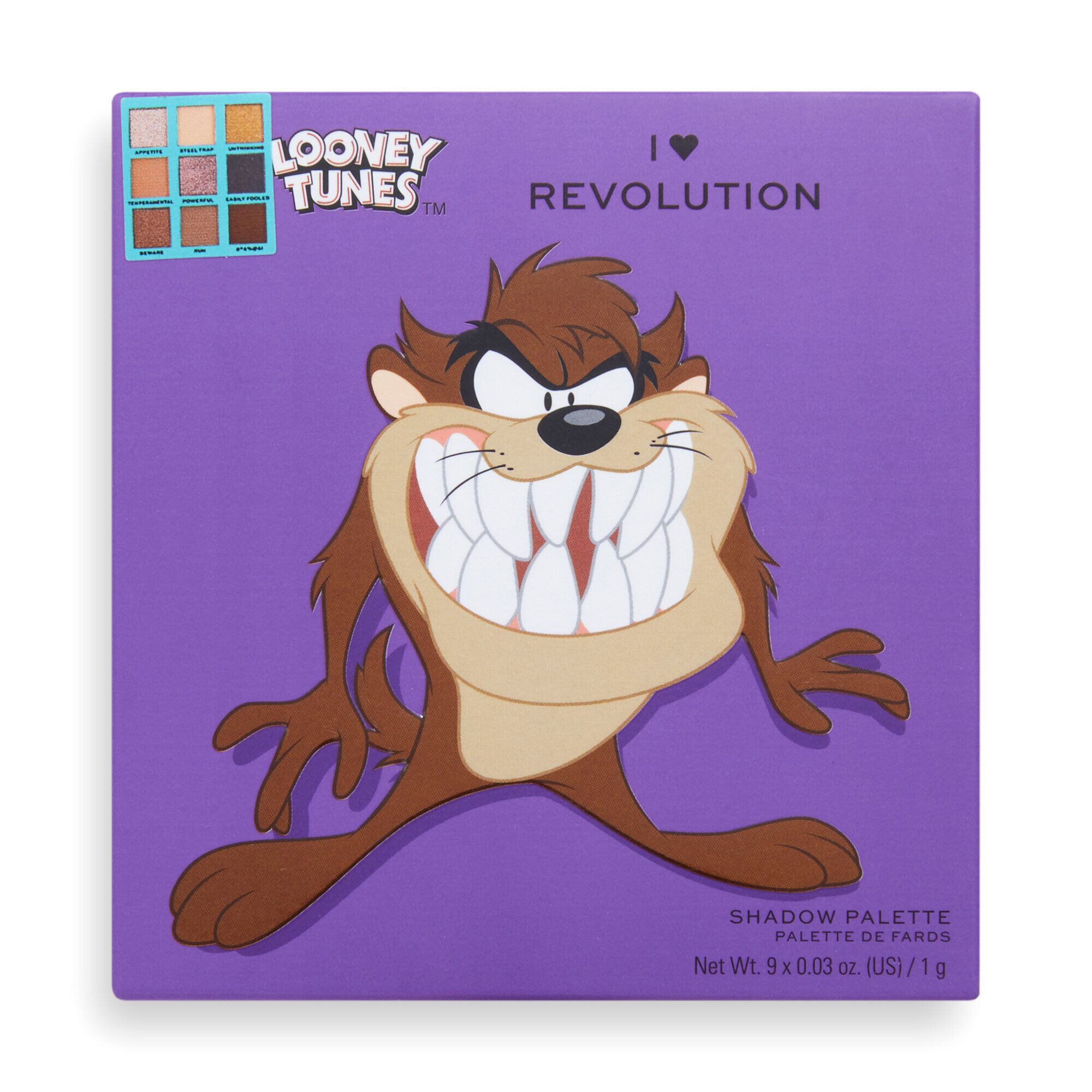 Palette de Fards à Paupières Mini - Looney Tunes x I Heart Revolution - Mini Shadow Palette Palette de Fards à Paupières Mini - Looney Tunes x I Heart Revolution - Mini Shadow Palette