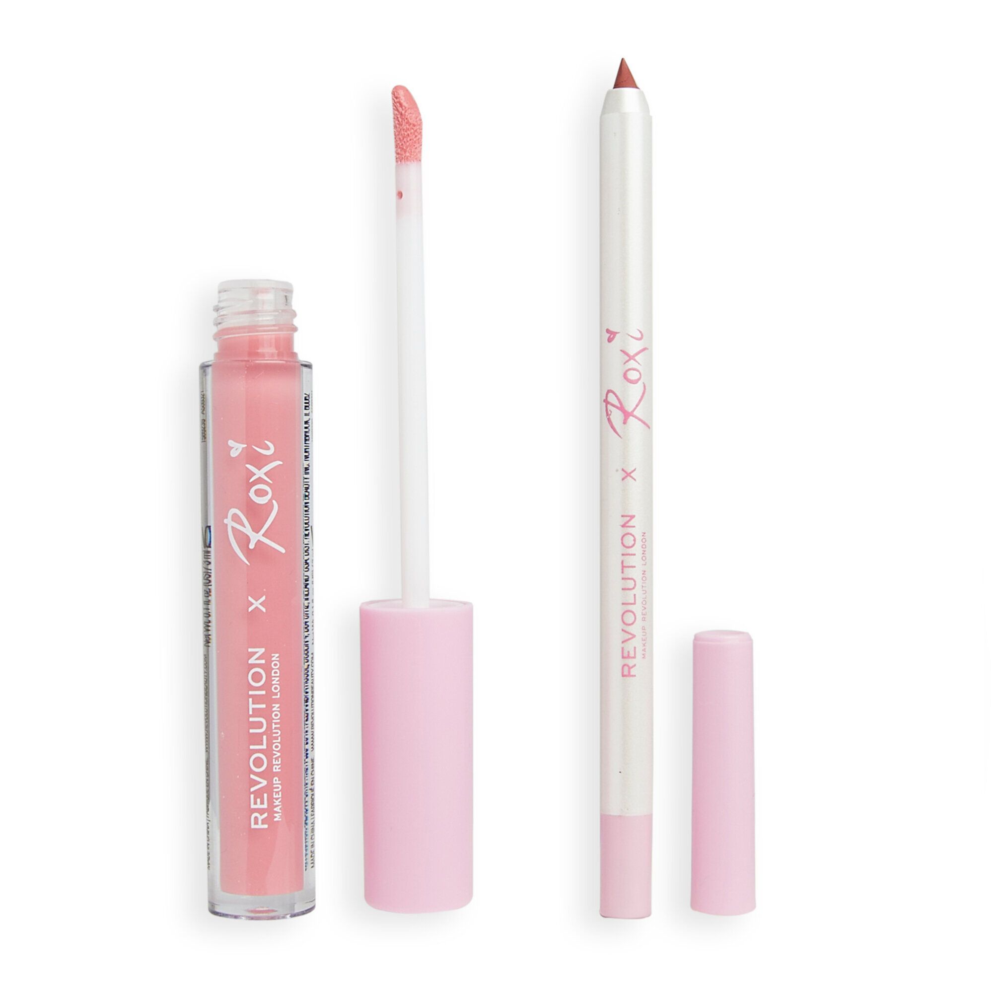 Makeup Revolution X Roxi - Lip Kit -- Lipgloss & Lipliner Set Makeup Revolution X Roxi - Lip Kit -- Lipgloss & Lipliner Set