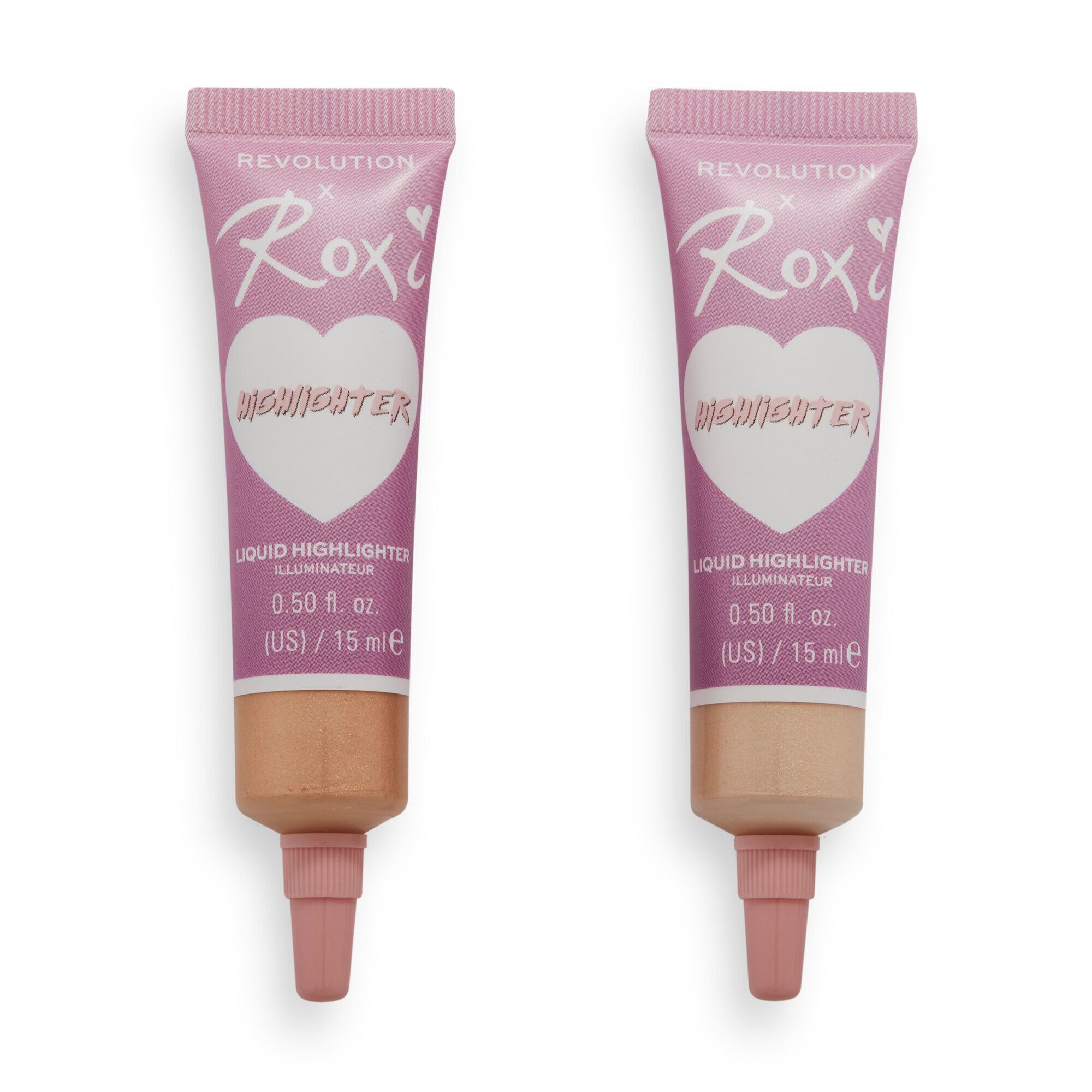 Makeup Revolution X Roxi Liquid Highlighter Duo
