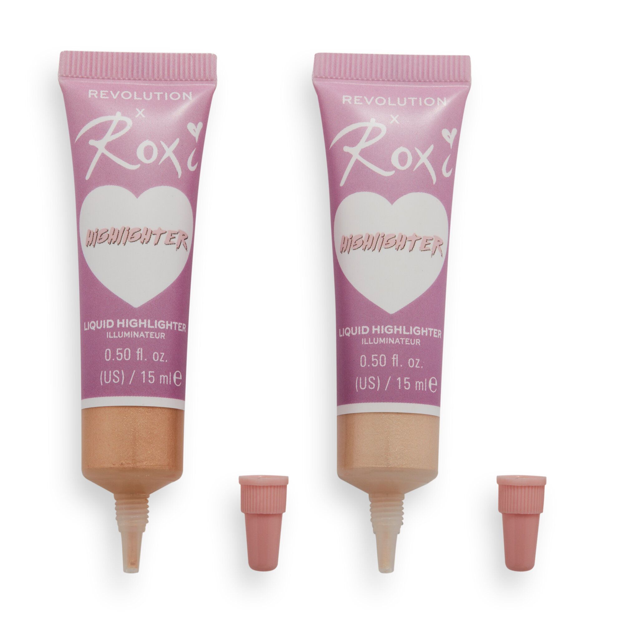 Makeup Revolution X Roxi Liquide Highlighter Duo Makeup Revolution X Roxi Liquide Highlighter Duo