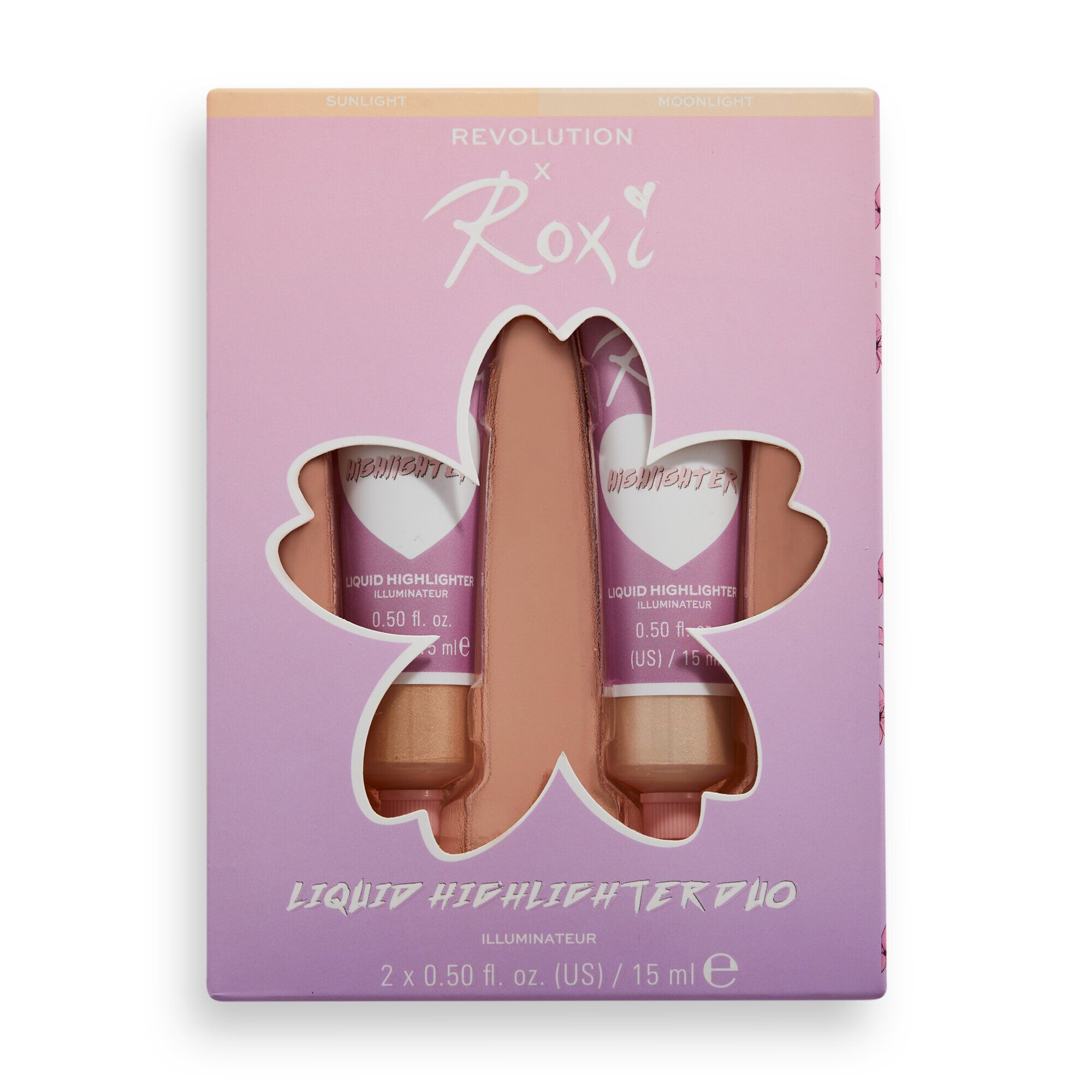 Makeup Revolution X Roxi Liquide Highlighter Duo Makeup Revolution X Roxi Liquide Highlighter Duo