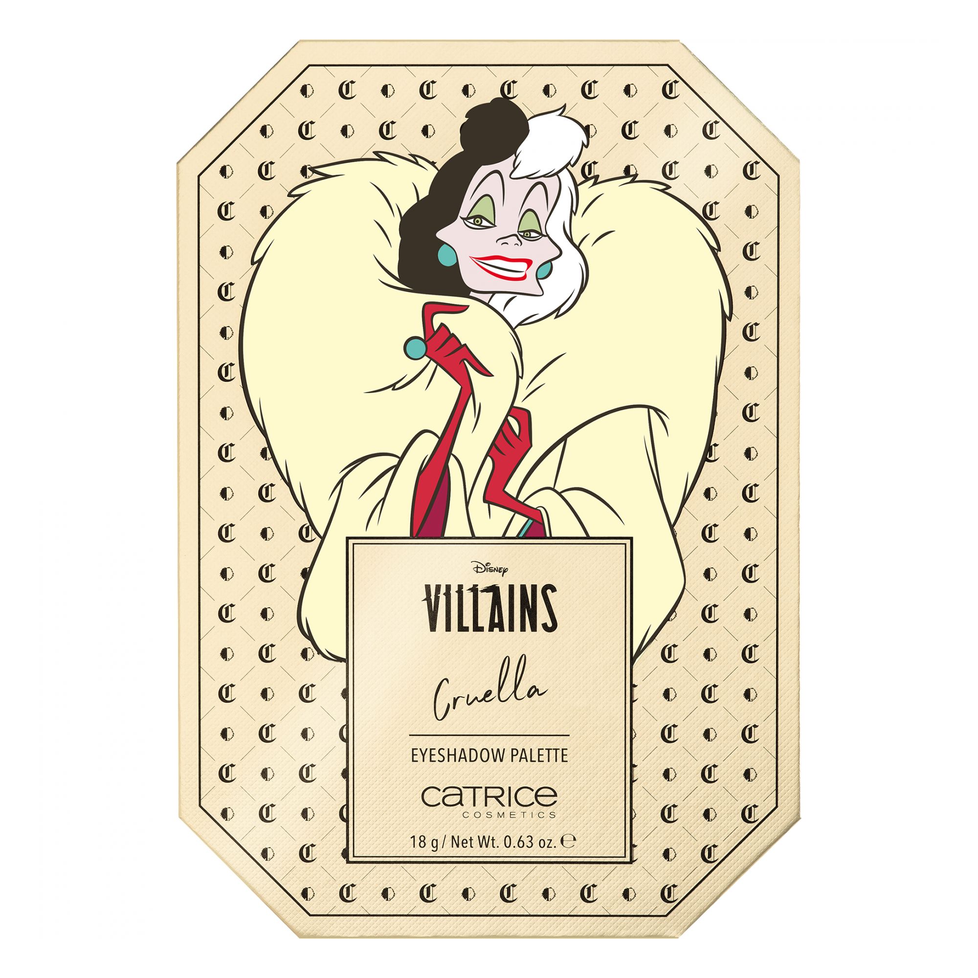 Palette de Fards à Paupières - Disney Villains - Cruella Eyeshadow Palette