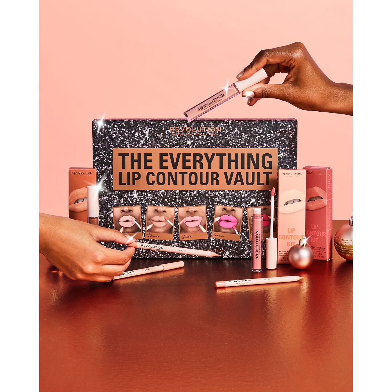 Set Rouges à Lèvres Liquides - The Everything Lip Contour Vault