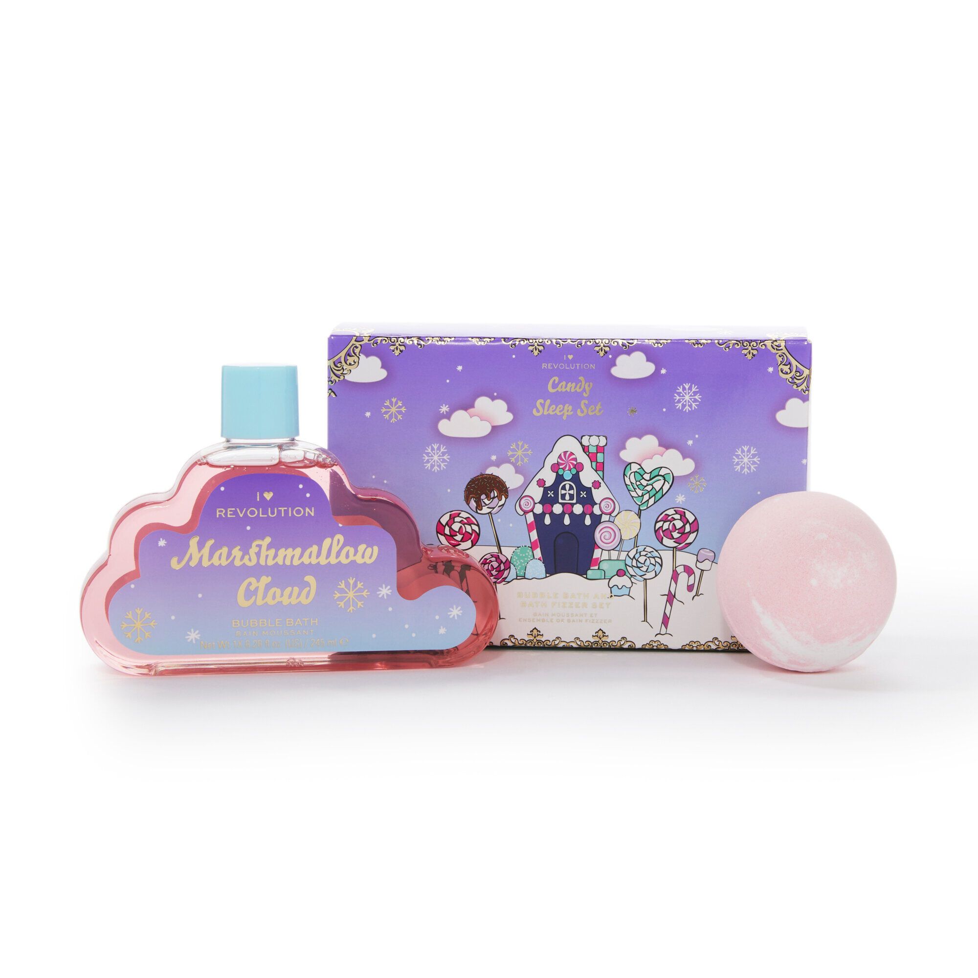 Candy Sleep Set - Bubble Bath & Bath Fizzer Set Candy Sleep Set - Bubble Bath & Bath Fizzer Set