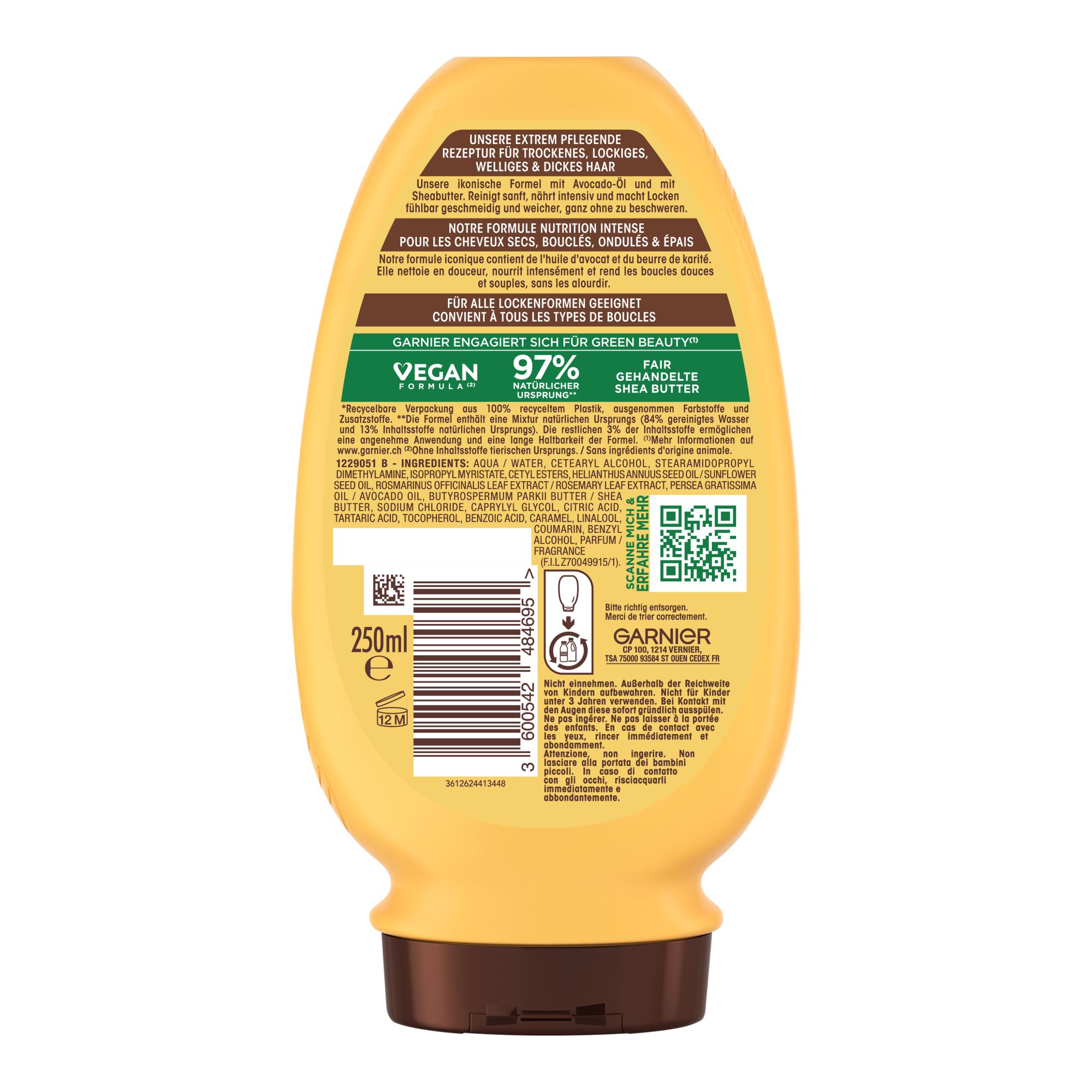 Ultra Doux - Après-Shampooing Nutrition Intense - Huile D'Avocat & Beurre de Karité Ultra Doux - Après-Shampooing Nutrition Intense - Huile D'Avocat & Beurre de Karité