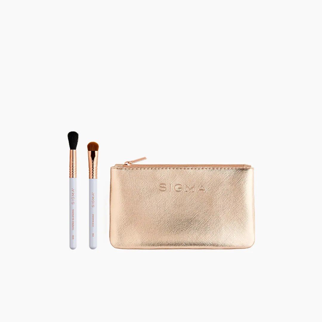 Ensemble de 2 Pinceaux - Getaway Glam Brush Set Ensemble de 2 Pinceaux - Getaway Glam Brush Set