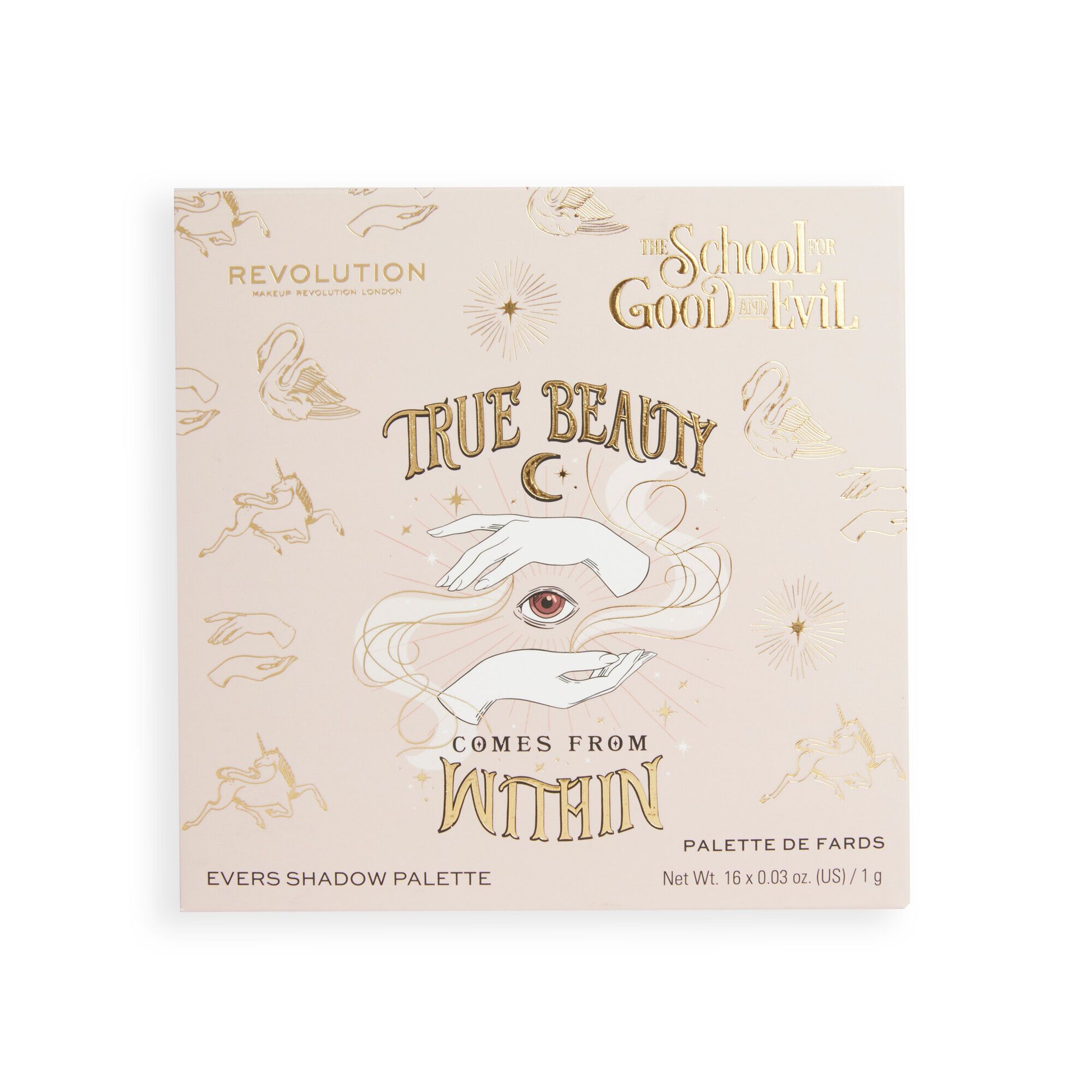 The School For Good & Evil x Makeup Revolution - Evers Shadow Palette -- Lidschatten-Palette The School For Good & Evil x Makeup Revolution - Evers Shadow Palette -- Lidschatten-Palette