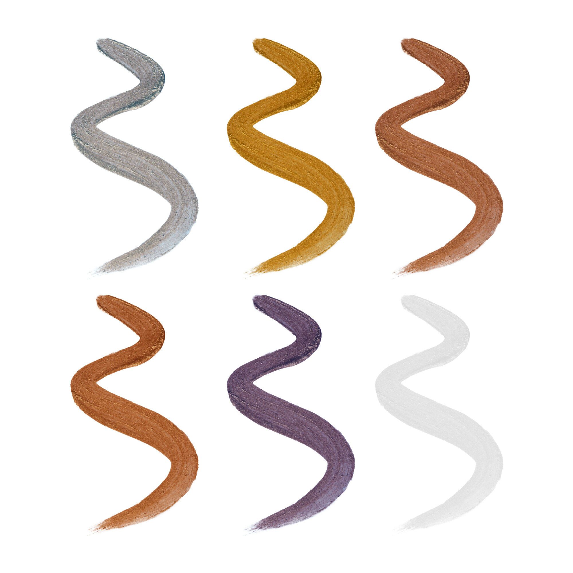 Eyeliner Palette - Mixxed Metals Water Activated Liners Eyeliner Palette - Mixxed Metals Water Activated Liners