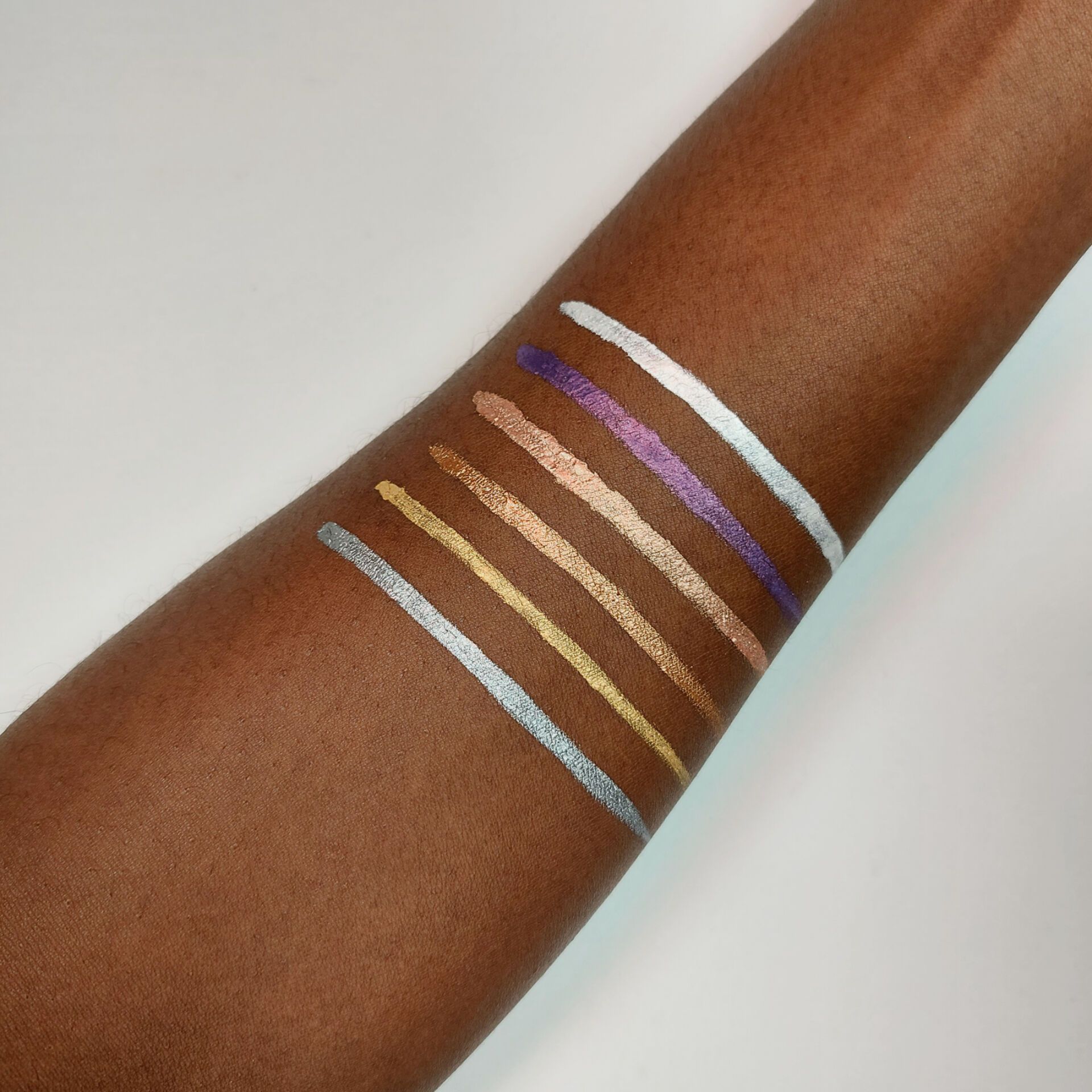 Eyeliner Palette - Mixxed Metals Water Activated Liners Eyeliner Palette - Mixxed Metals Water Activated Liners
