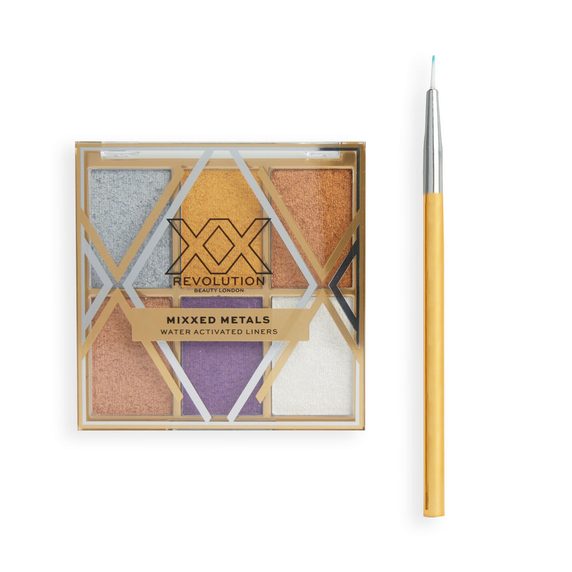 Eyeliner Palette - Mixxed Metals Water Activated Liners Eyeliner Palette - Mixxed Metals Water Activated Liners