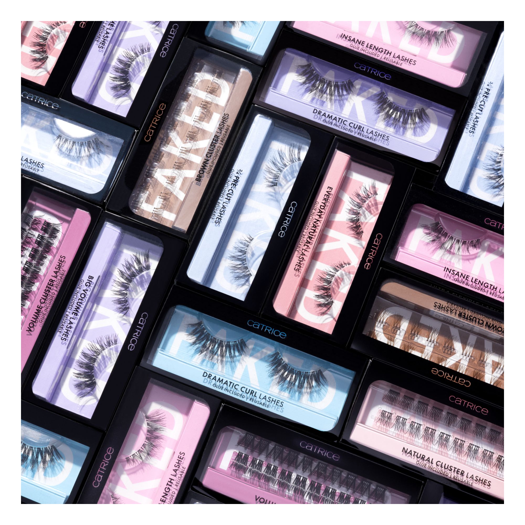 Faked Big Volume Lashes -- Falsche Wimpern