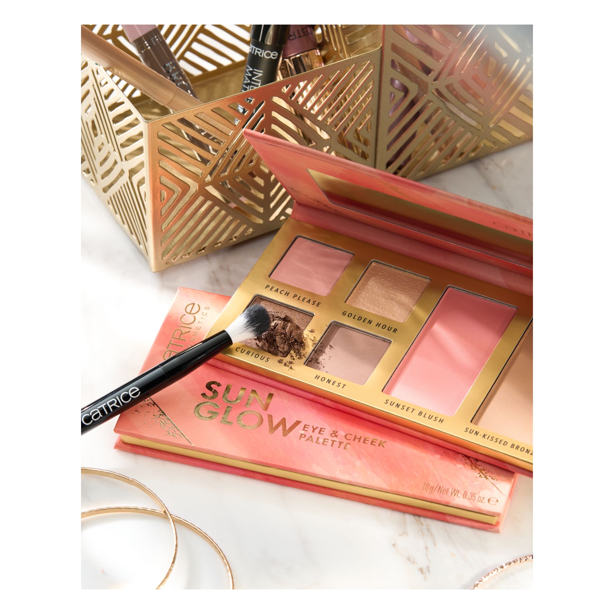 Fards à Paupières, Rouge & Bronzer - Eye & Cheek Palette Fards à Paupières, Rouge & Bronzer - Eye & Cheek Palette