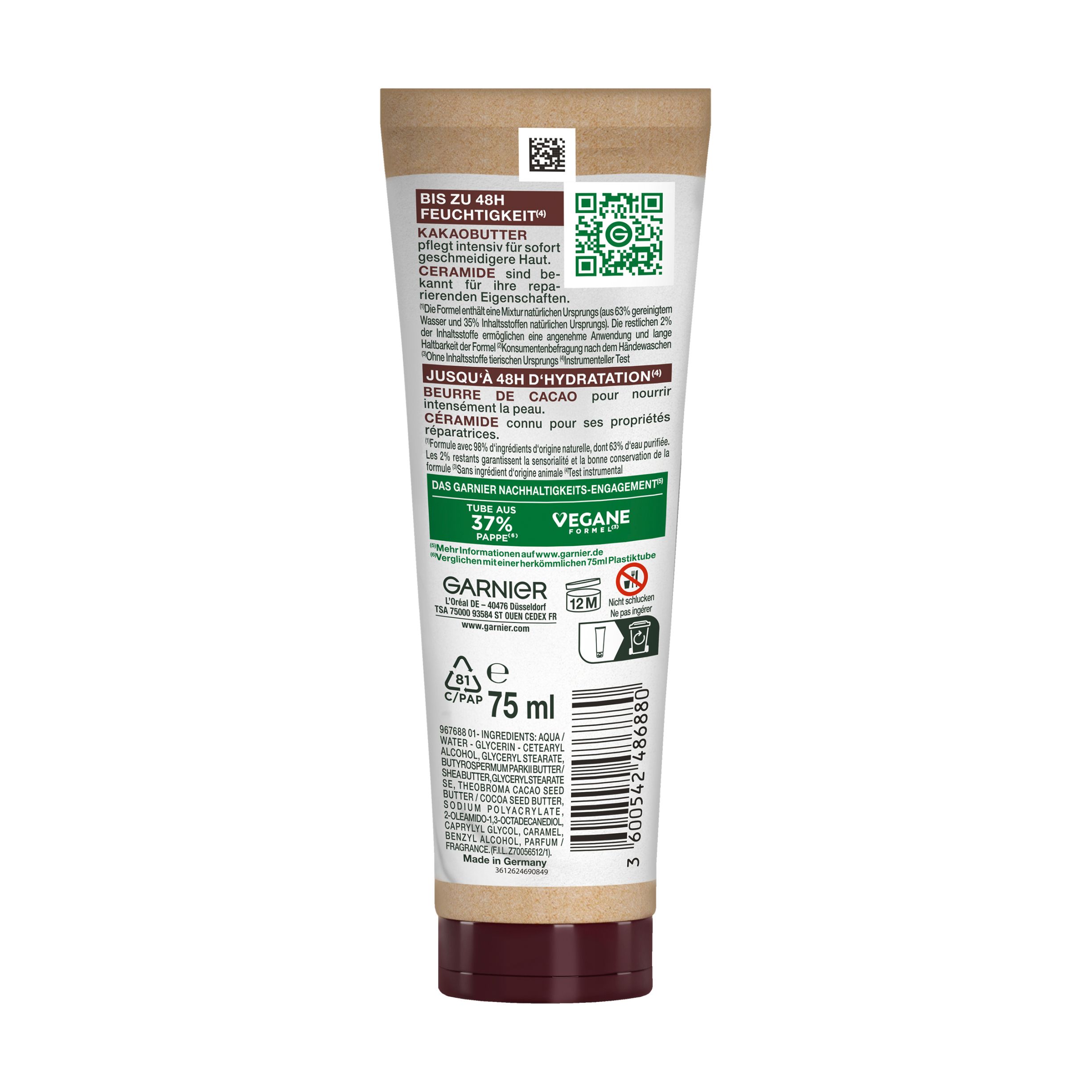 Crème Pour Les Mains - Ceramide Reparierender Balsam