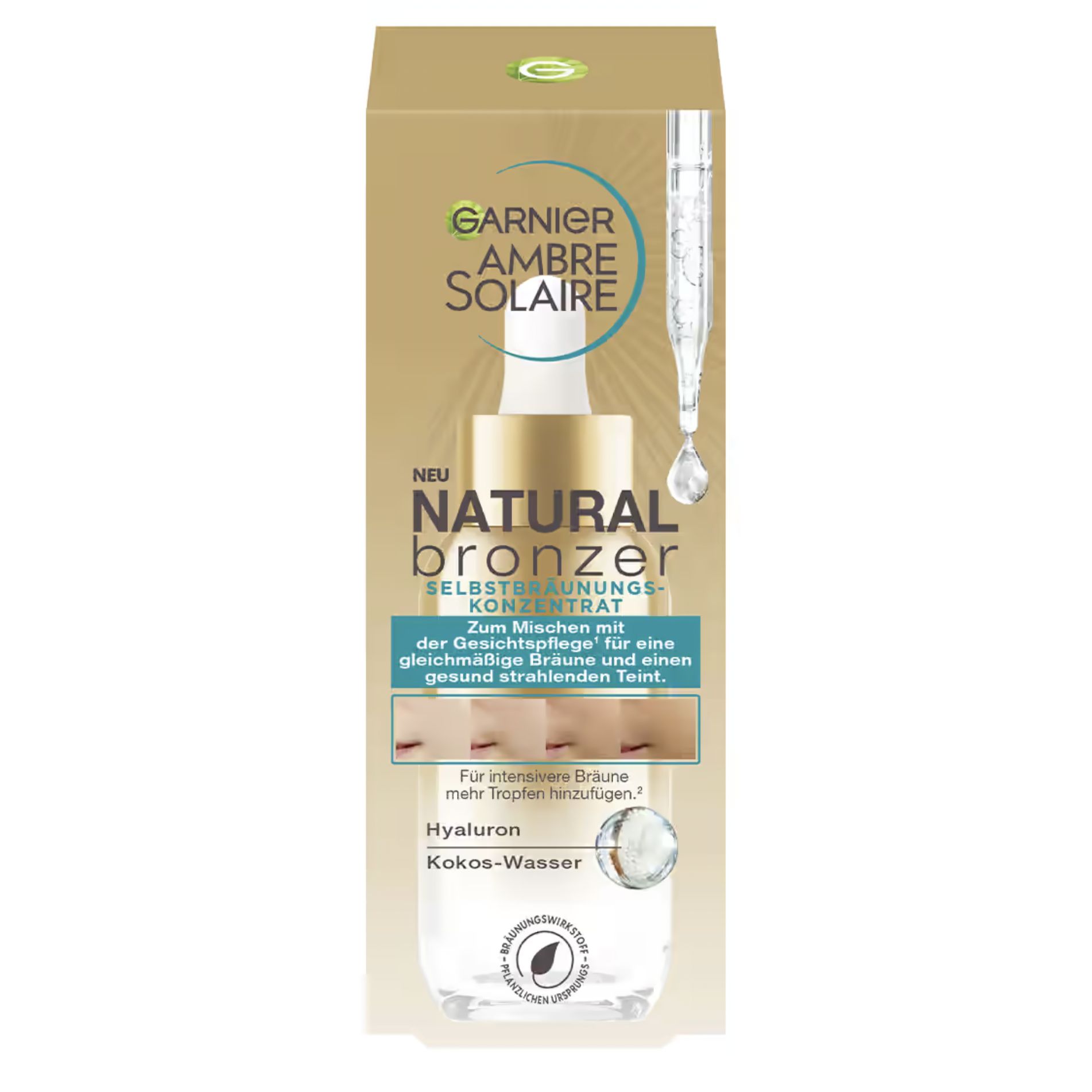 Natural Bronzer - Concentré Autobronzant Visage Natural Bronzer - Concentré Autobronzant Visage
