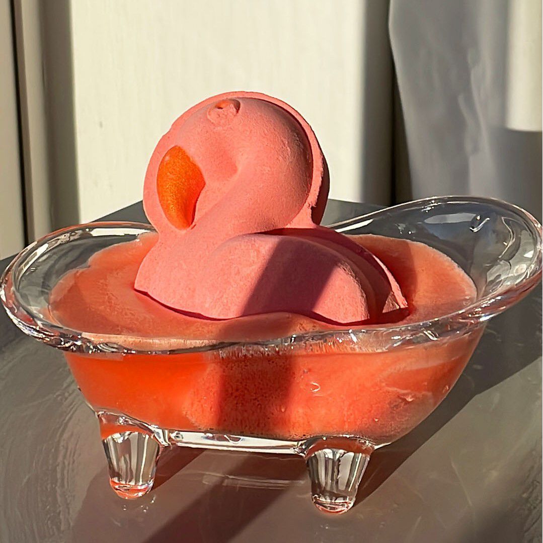 Badebombe - Flamingo Bath Fizzer