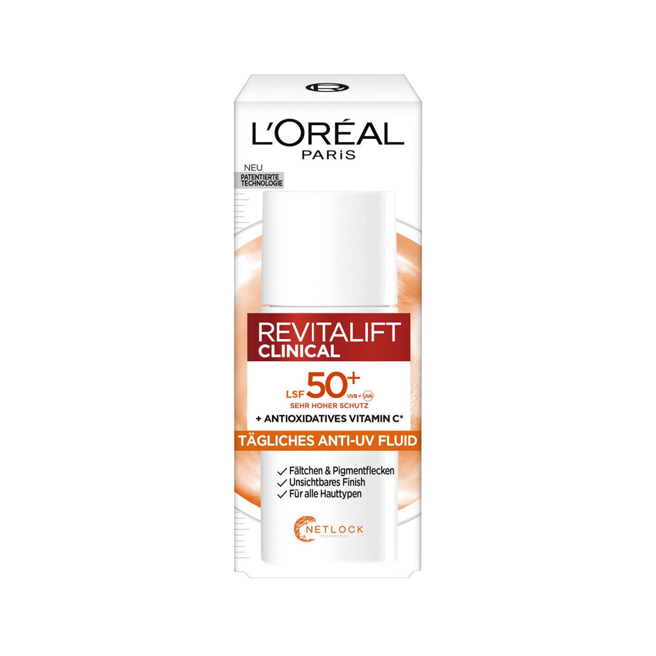 Revitalift Clinical - Fluide Anti-UV Quotidien FPS 50 + Revitalift Clinical - Fluide Anti-UV Quotidien FPS 50 +
