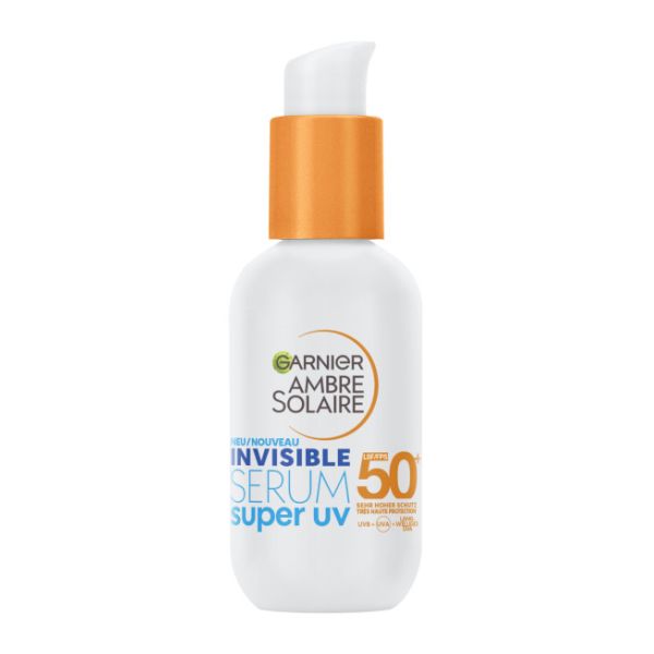 Sérum Protection Solaire Visage - Ambre Solaire - Invisible Serum Super UV