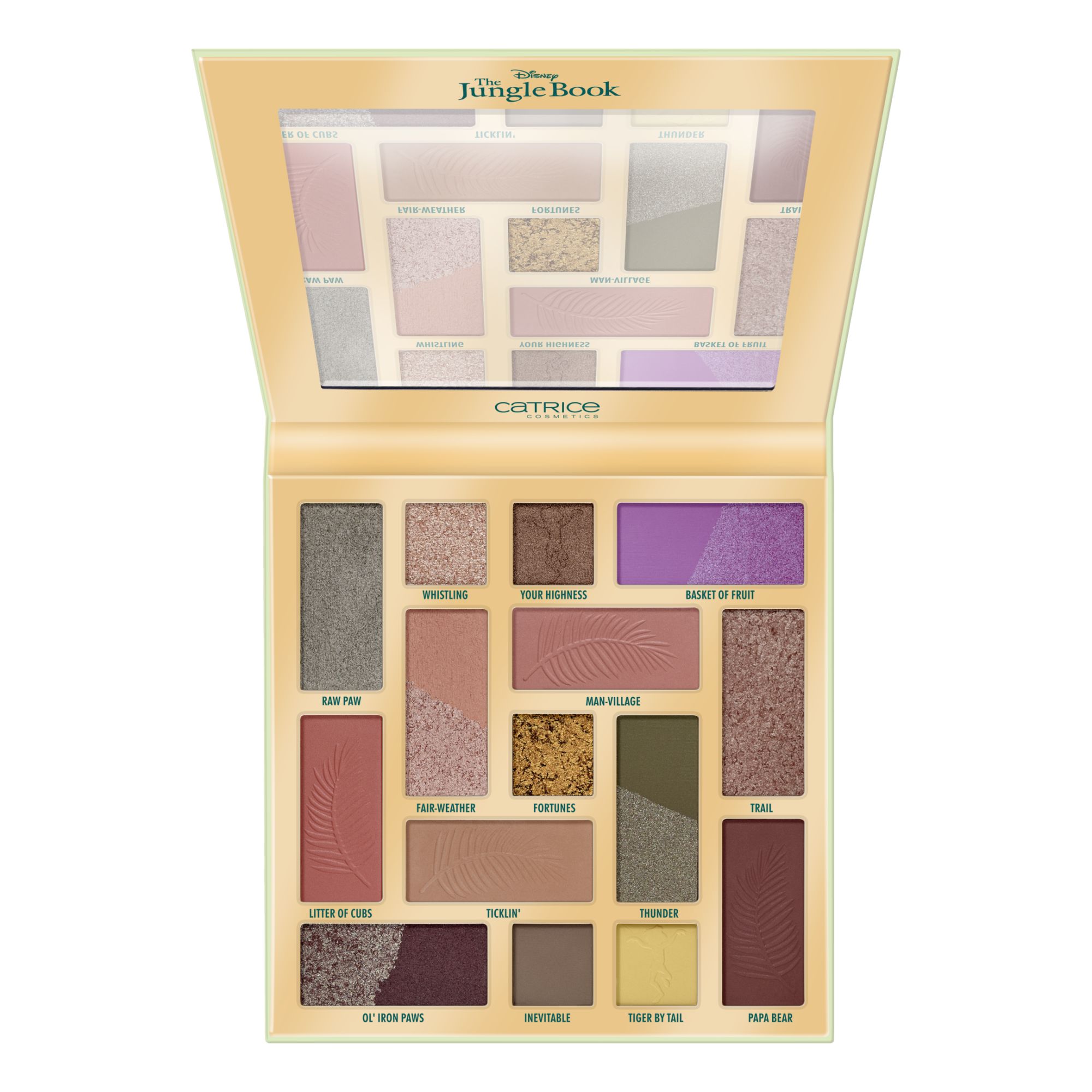 Palette de Fards à Paupières - The Wonder Of Friendship - Disney The Jungle Book - Eyeshadow Palette Baloo & Mowgli Palette de Fards à Paupières - The Wonder Of Friendship - Disney The Jungle Book - Eyeshadow Palette Baloo & Mowgli